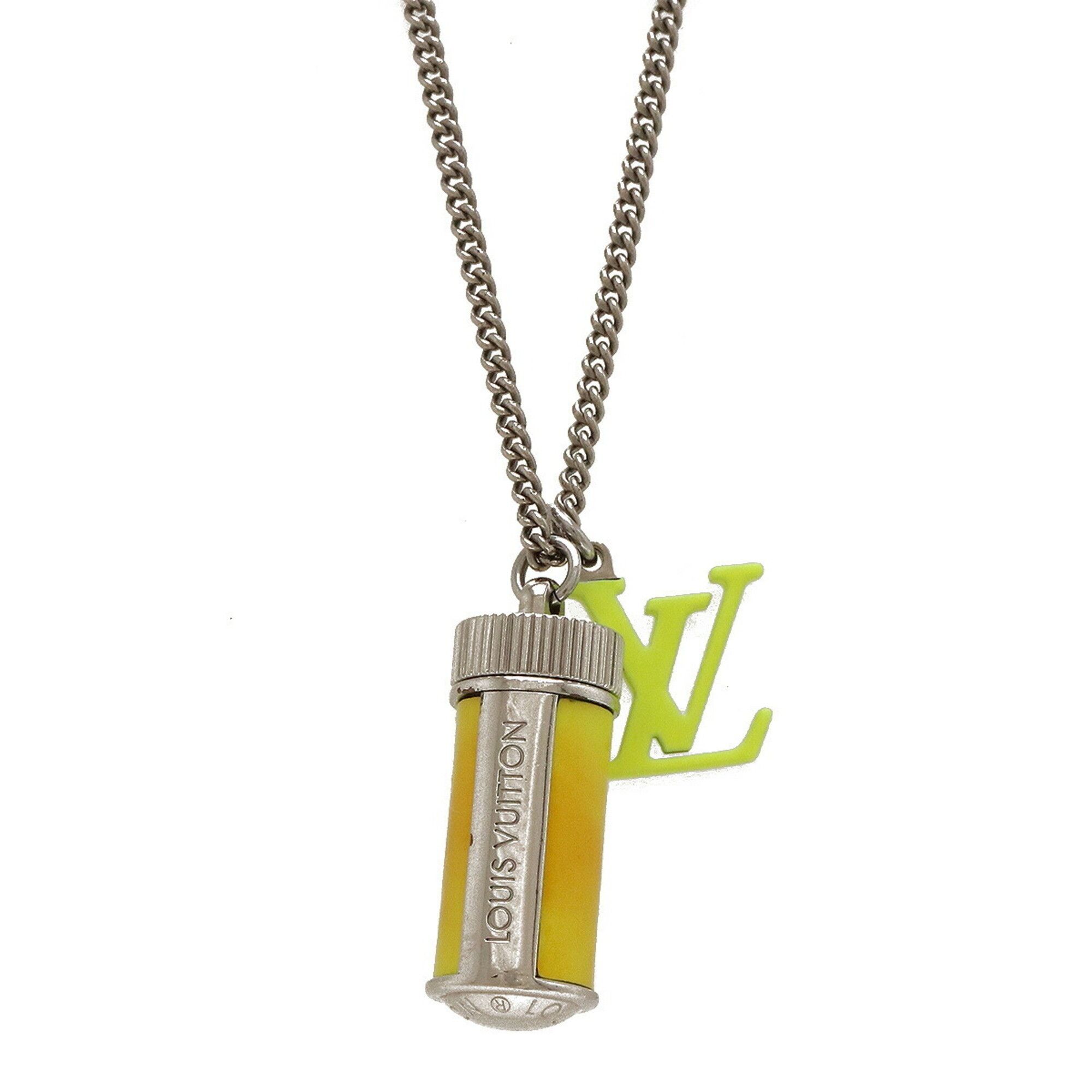 LOUIS VUITTON M68873 accessories/logo Collier LV Playit Necklace Metal  Silver