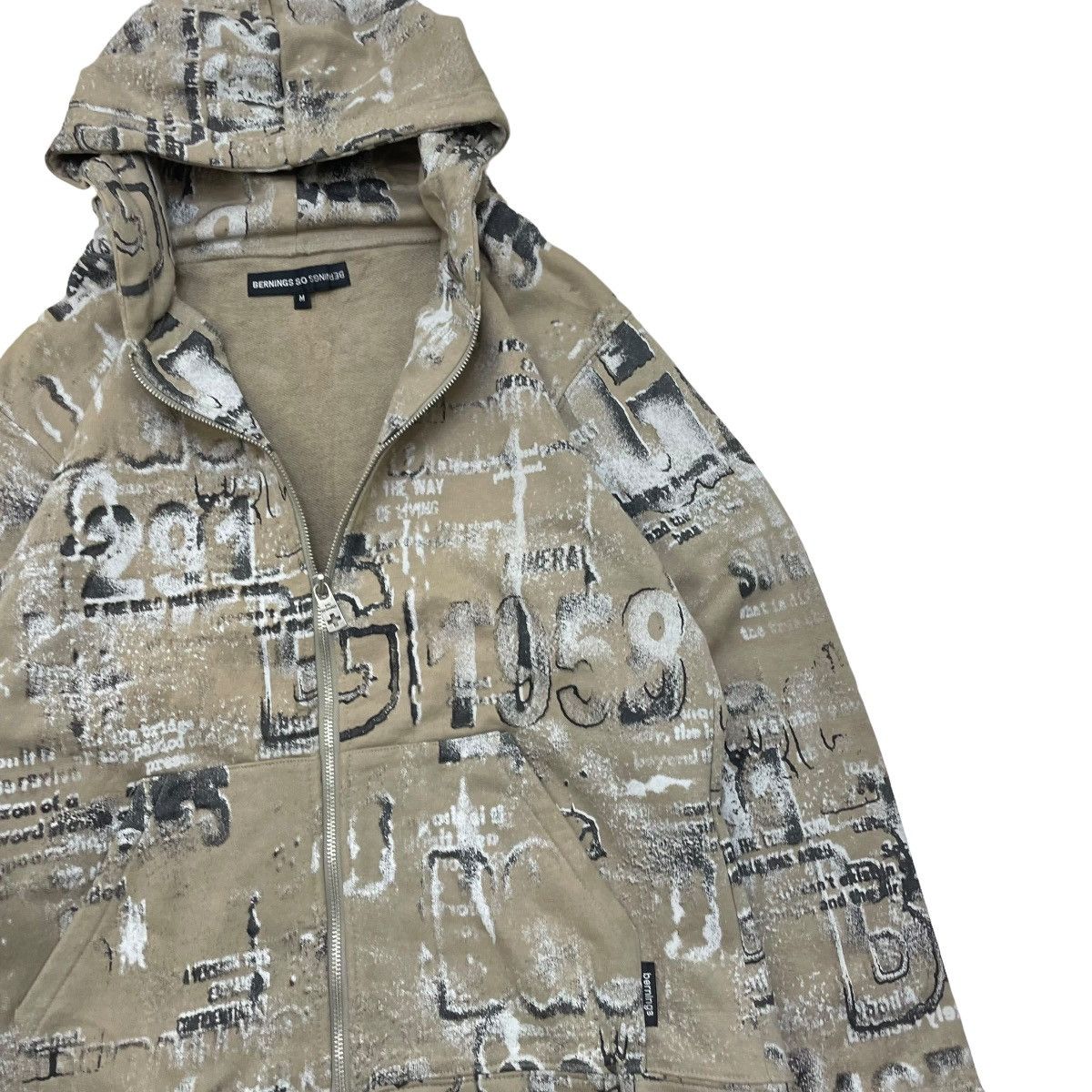 Japanese Brand 🔥Japanese Brand Berning Sho Full Print Hoodie Size US M / EU 48-50 / 2 - 5 Thumbnail