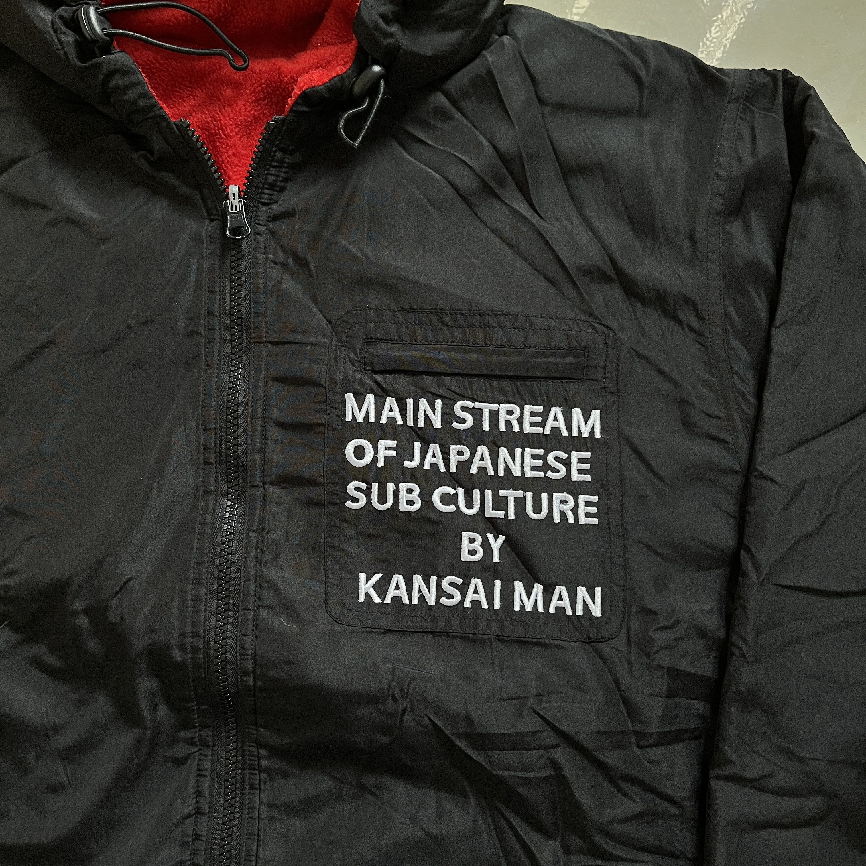 Kansai Yamamoto Vintage Kansai Yamamoto subculture japan reversible jacket Size US XL / EU 56 / 4 - 8 Thumbnail