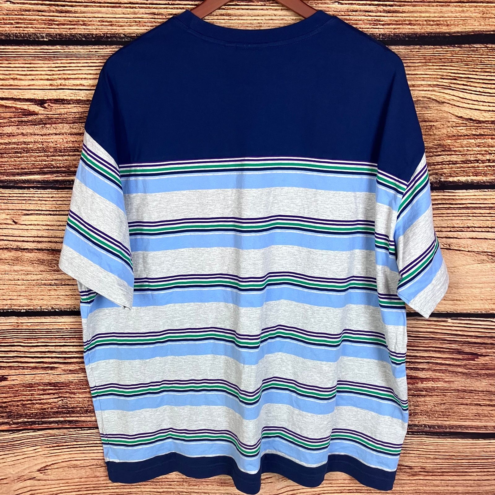 Facetasm FILA x Facetasm Striped Short Sleeve T-shirt Size US XL / EU 56 / 4 - 8 Thumbnail