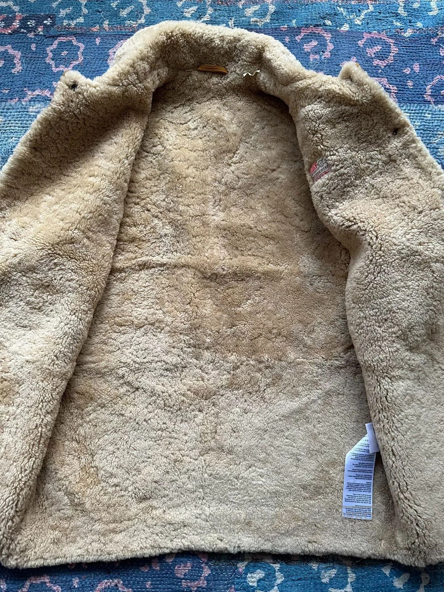 Levi's levis vintage suede shearling coat. Size US S / EU 44-46 / 1 - 5 Thumbnail