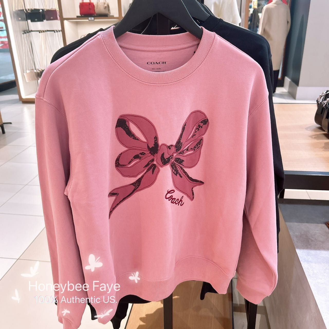 Bow Crewneck Sweatshirt CZ017