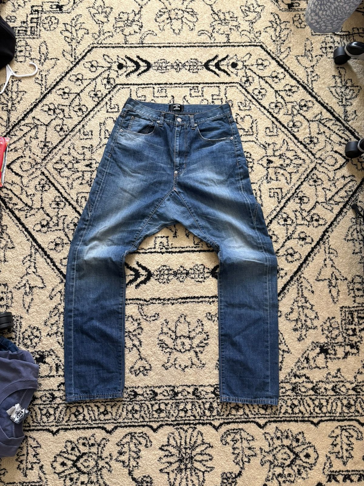 CABANE de ZUCCa Cabane de zucca archive dropped crotch denim Size US 33 - 1 Thumbnail