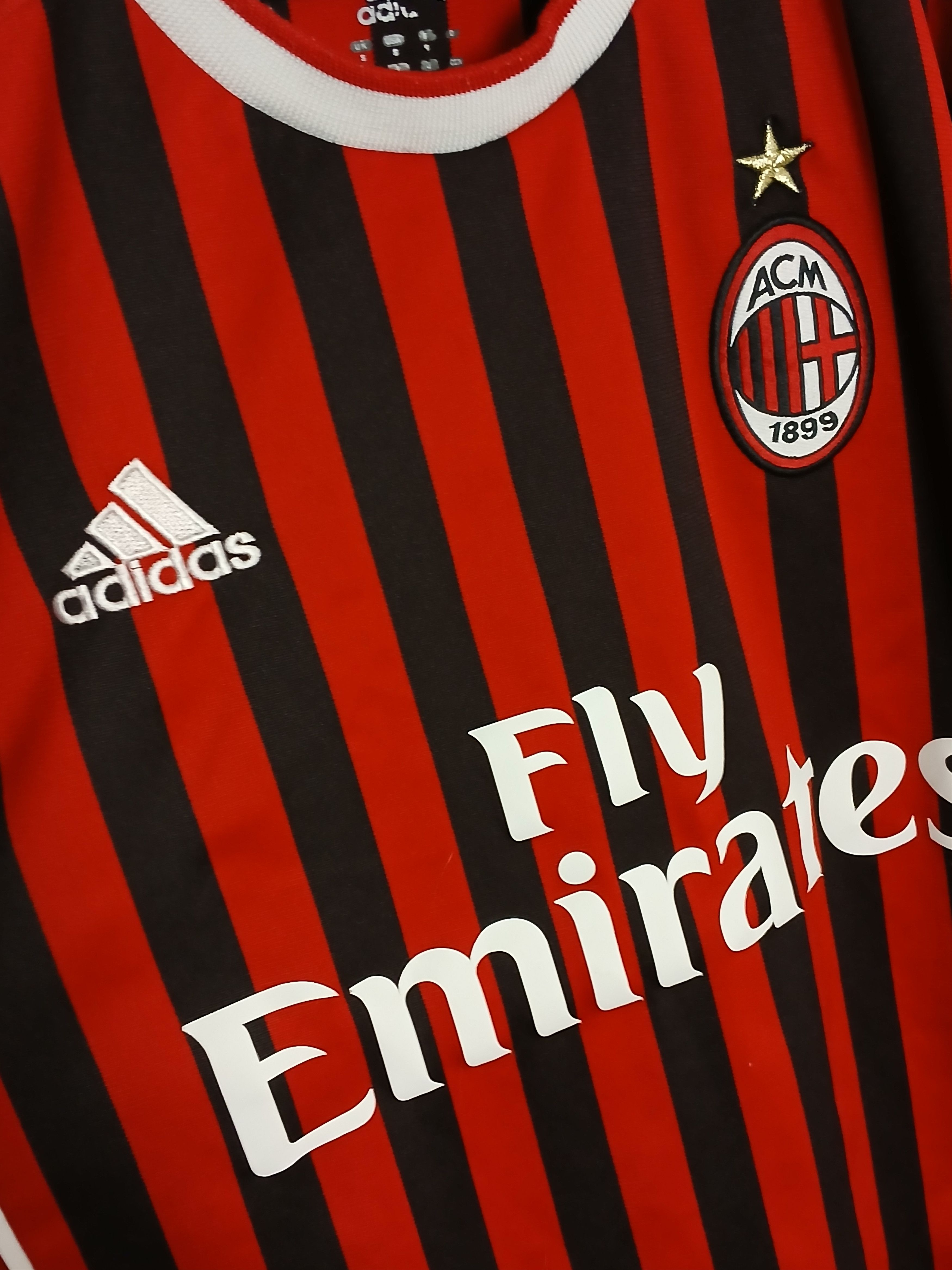 Other Milan 11/12 Home Football Jersey T-Shirt Size US S / EU 44-46 / 1 - 3 Thumbnail