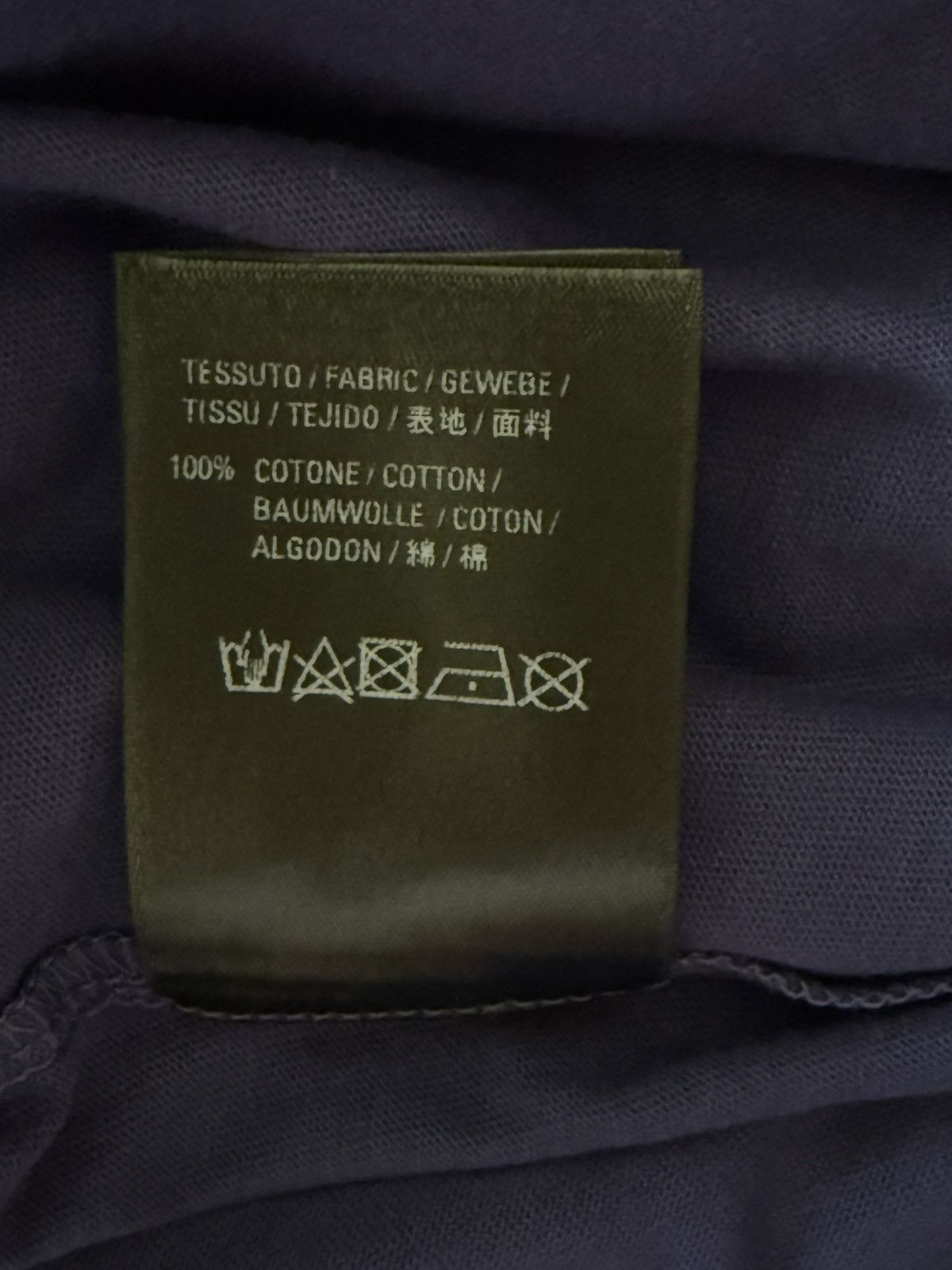 Balenciaga Balenciaga deep blue t shirt Size US XXS / EU 40 - 10 Thumbnail