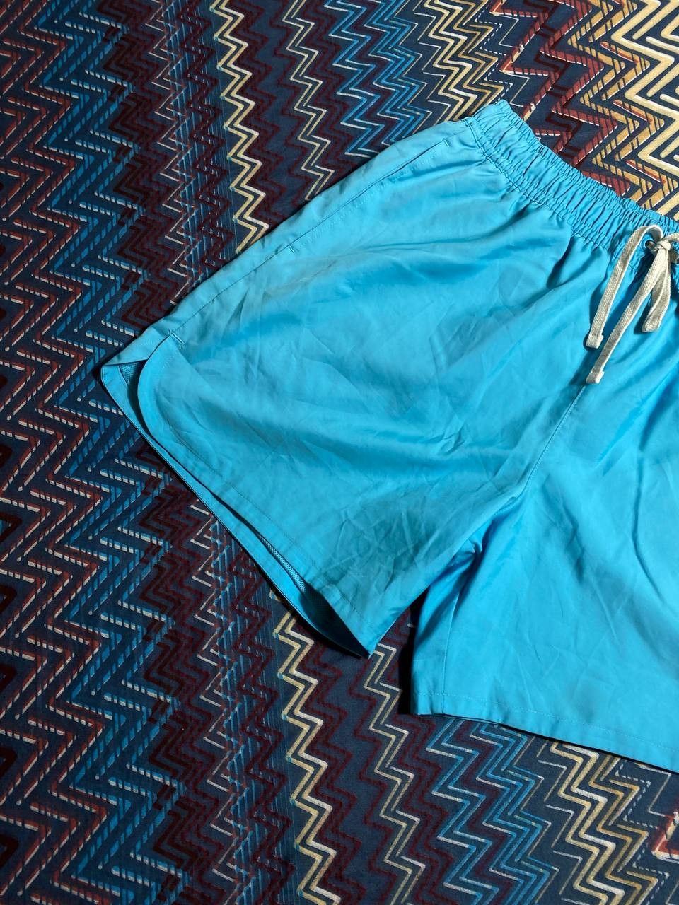 Nike shorts blue streetwear Nike logo Vintage Y2K size L Size US 34 / EU 50 - 7 Thumbnail