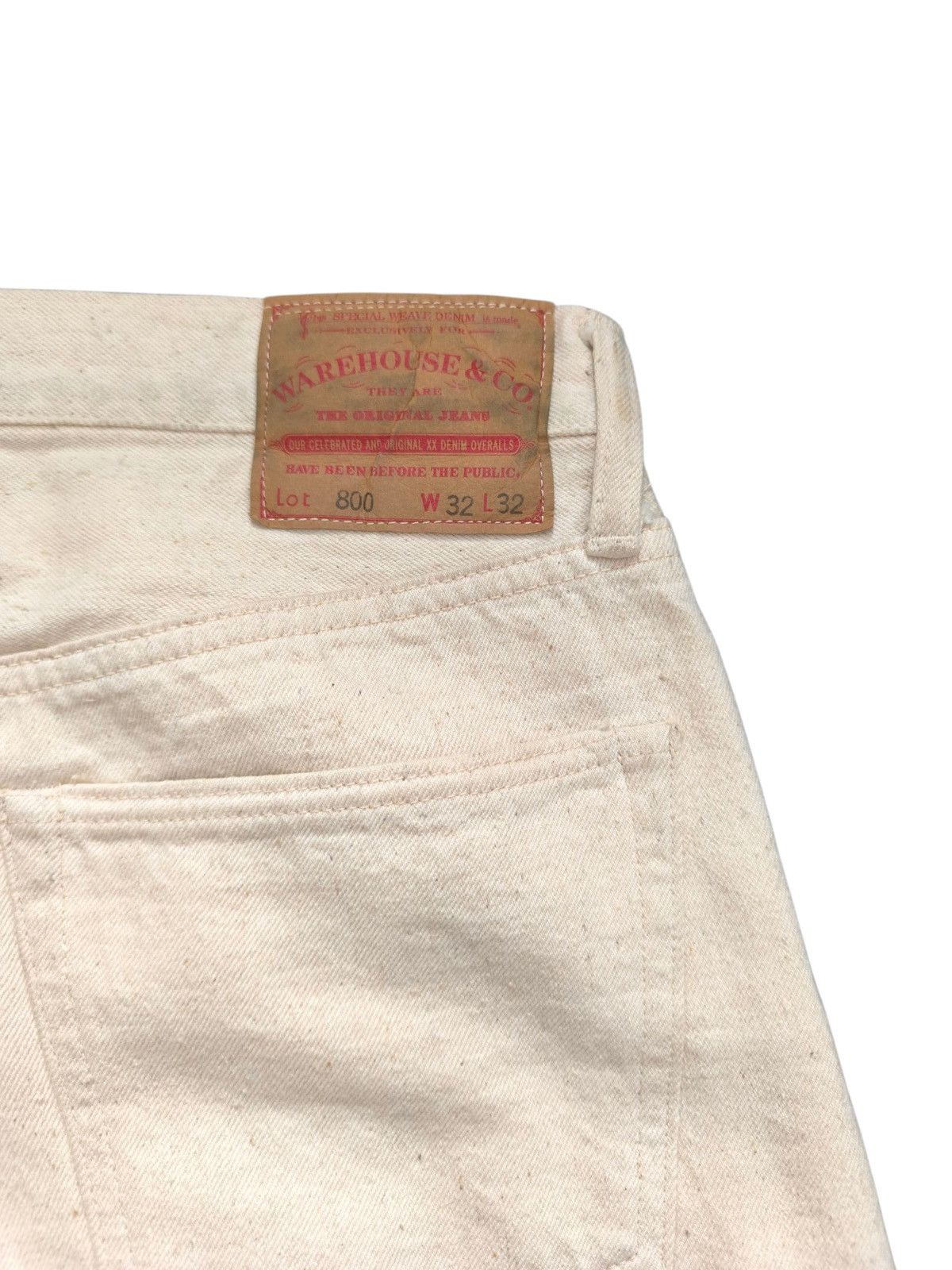 Warehouse Warehouse Selvedge Denim LOT800 Size US 31 - 6 Thumbnail