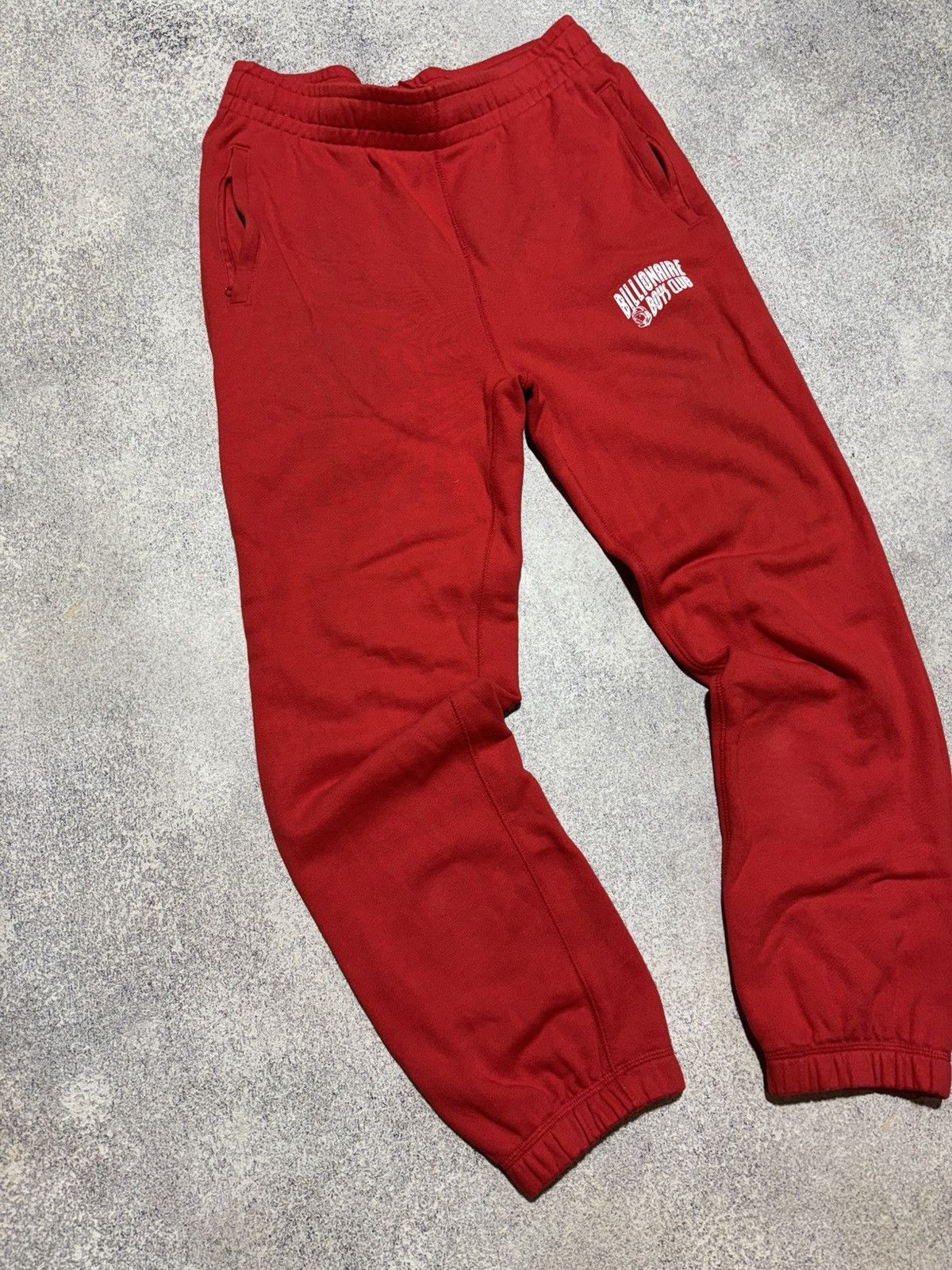 Billionaire Boys Club × Japanese Brand Billionaire Boys Club BBC Arch Joggers Red Mens Size M Size US 31 - 3 Thumbnail