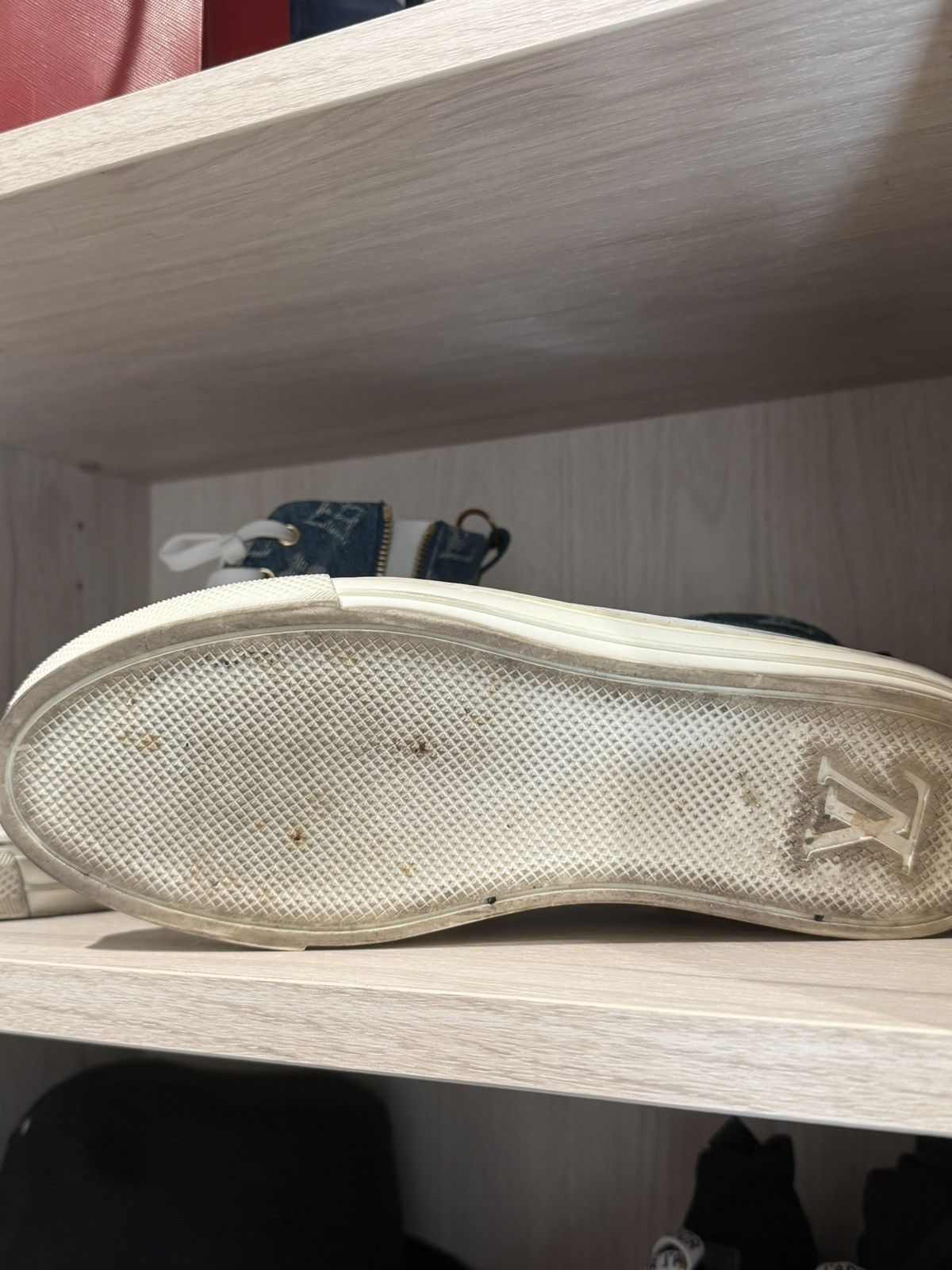Louis Vuitton Louis Vuitton Denim womens sneakers Size US 9 / IT 39 - 8 Thumbnail