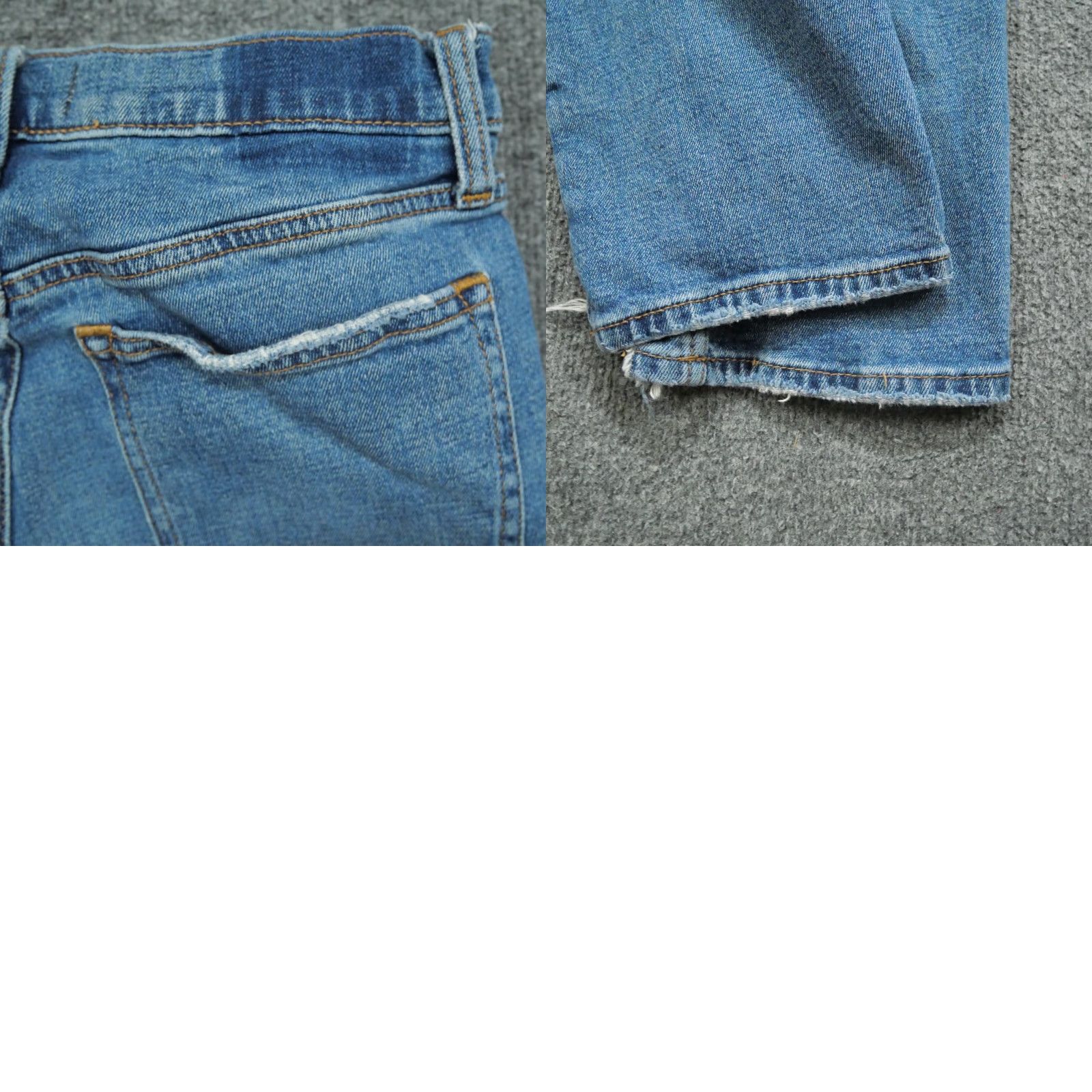 Abercrombie & Fitch Abercrombie & Fitch Jeans Womens 28 Skinny High Rise Distressed Denim Pants Size 28" / US 6 / IT 42 - 10 Thumbnail