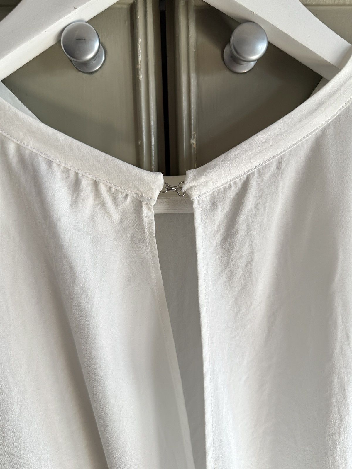 Golden Goose Draped Open Back Blouse Size L / US 10 / IT 46 - 5 Thumbnail