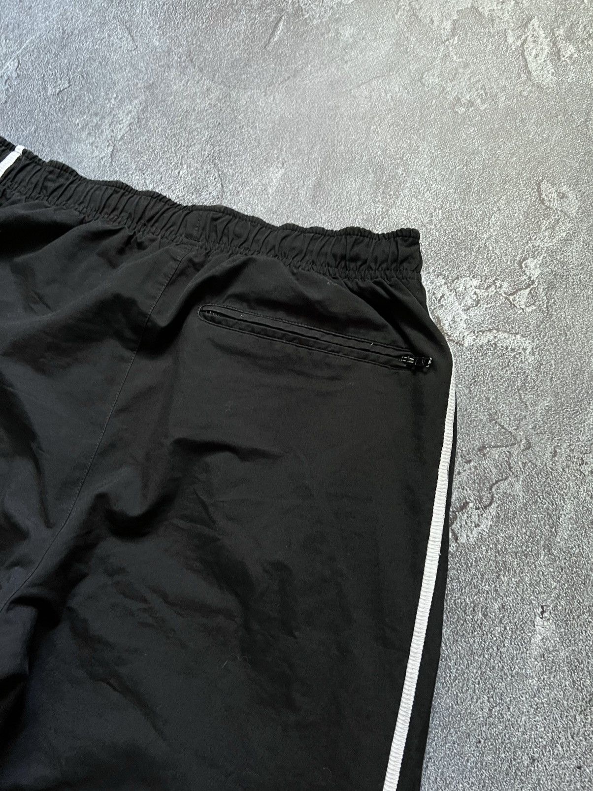 Nike Vintage Nike Nylon Track Pants Drill Double Swoosh Striped M Size US 34 / EU 50 - 10 Thumbnail