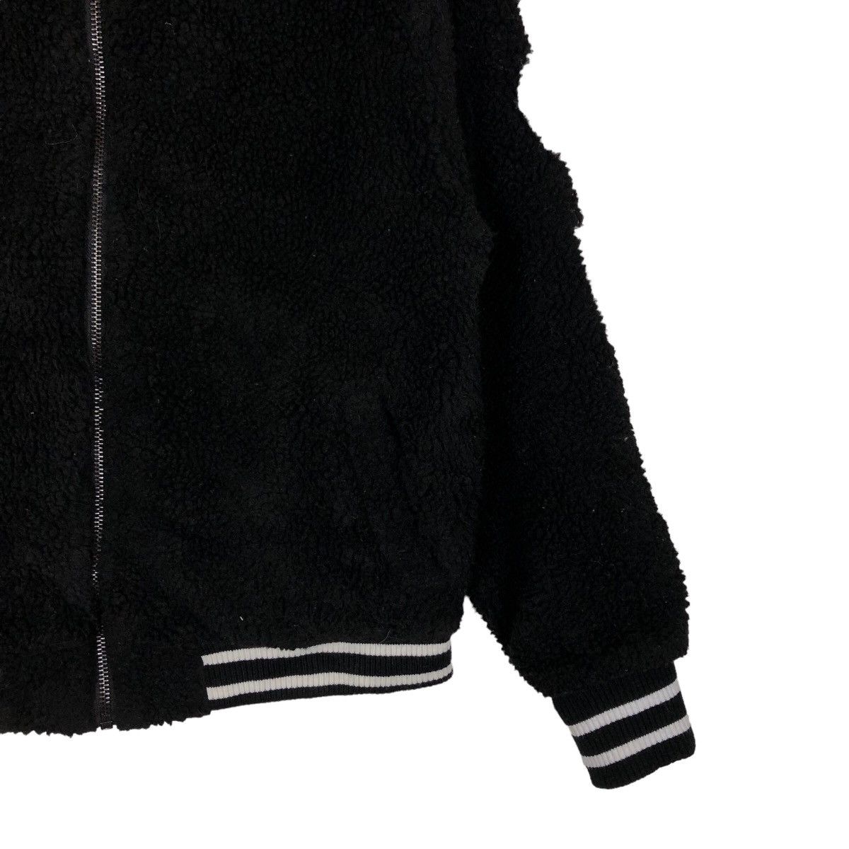 Hysteric Glamour 🔥Bomber Jacket Fleece Sherpa Ragout Spell Put Big Logo Size US L / EU 52-54 / 3 - 5 Thumbnail