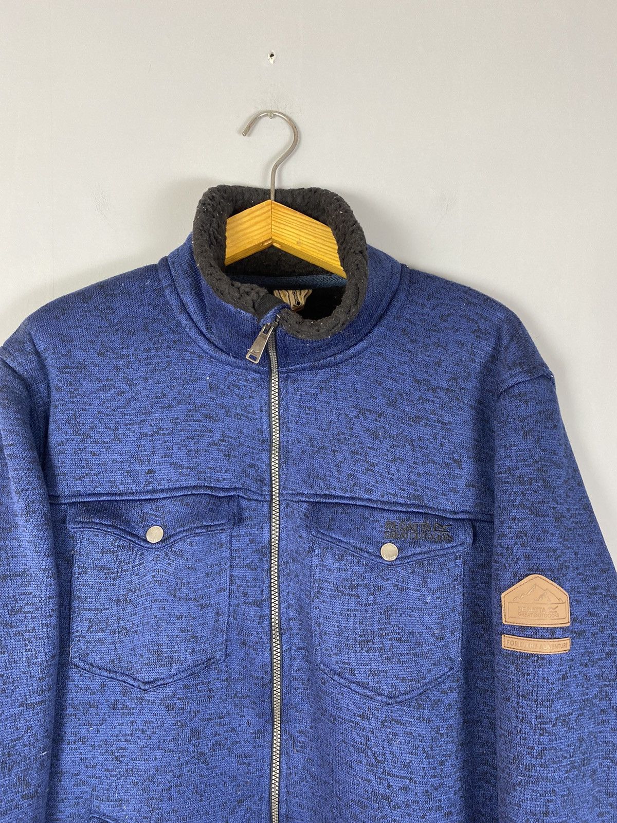 Japanese Brand × Vintage Vintage regatta fleece jacket Size US XL / EU 56 / 4 - 2 Thumbnail