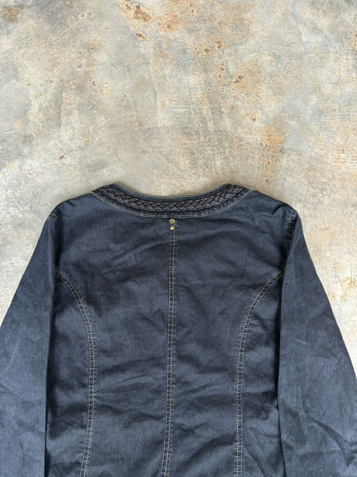 If Six Was Nine Y2k Sun rose Ifsixwaenine Lgb Style Denim jacket Size M / US 6-8 / IT 42-44 - 4 Thumbnail