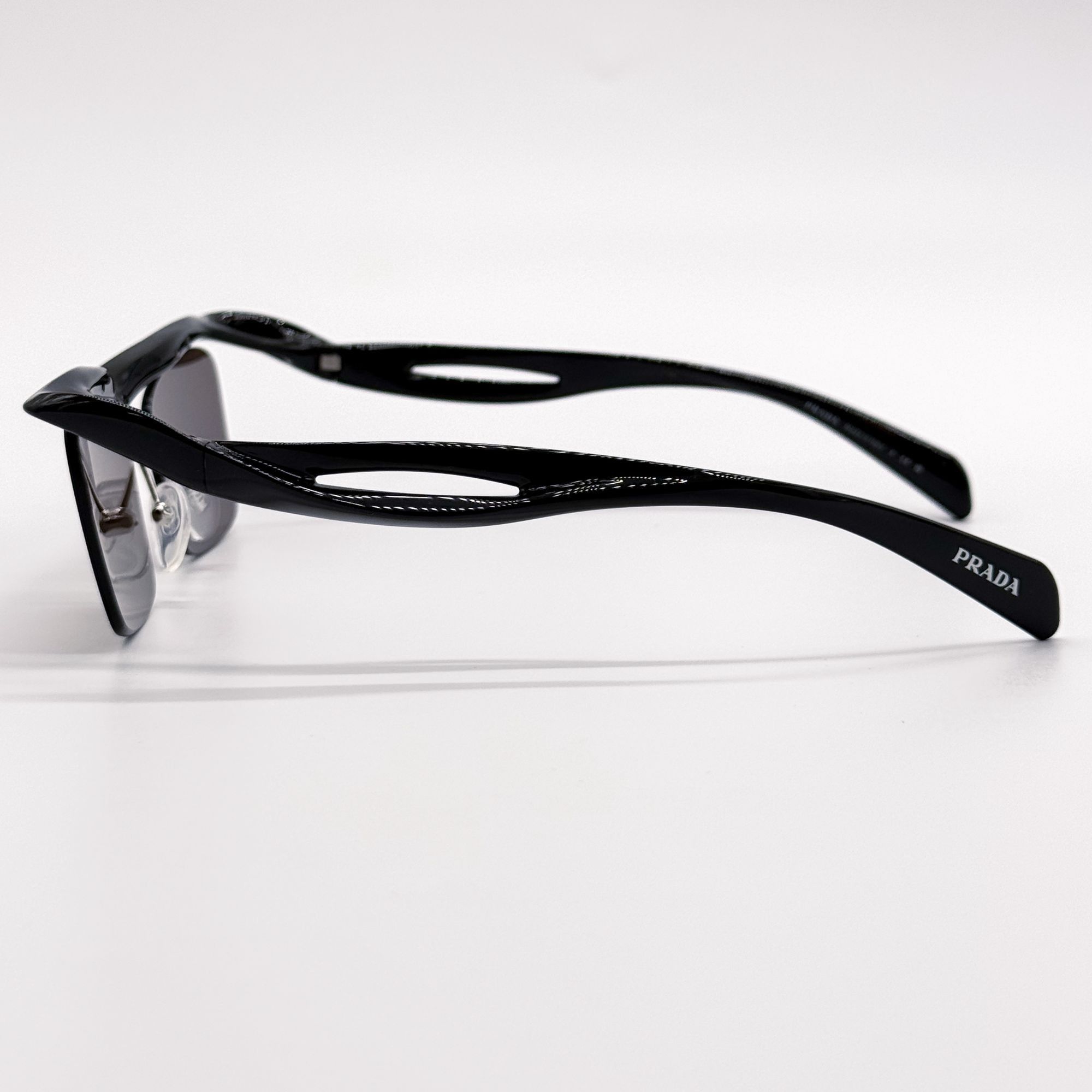 Prada NEW PRADA SUNGLASSES PRA15S 1AB8C1 BROWN PR A15S, SPR A15S Size ONE SIZE - 6 Thumbnail
