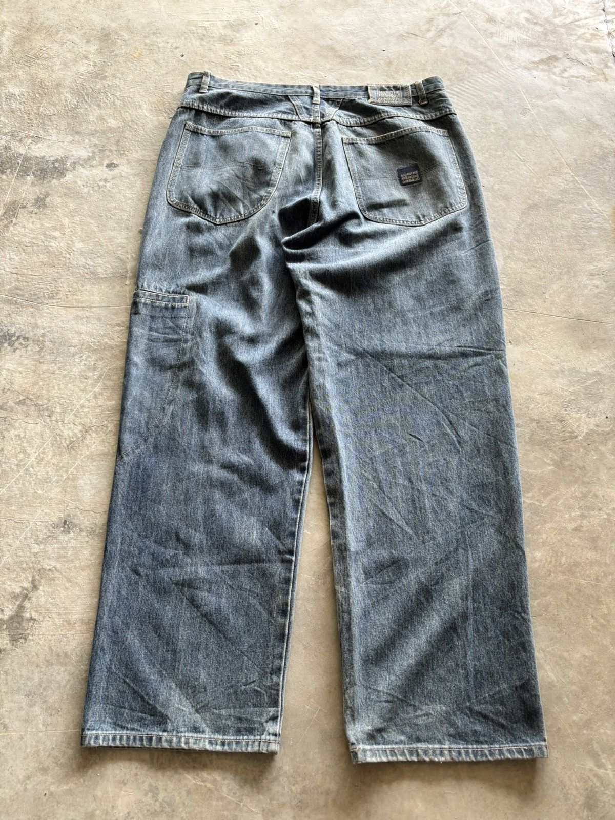 Designer × Marithe + Francois Girbaud vintage MARITHE FRANCOIS GIRBAUD MFG baggy jeans side pocket Size US 39 - 11 Thumbnail