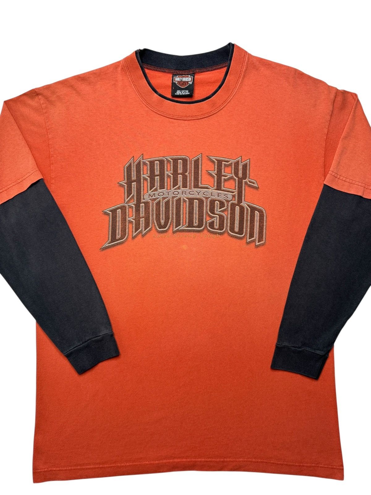 Harley Davidson Vintage 2000’s Harley Davidson Louisiana Long Sleeve Shirt Size US L / EU 52-54 / 3 - 2 Thumbnail
