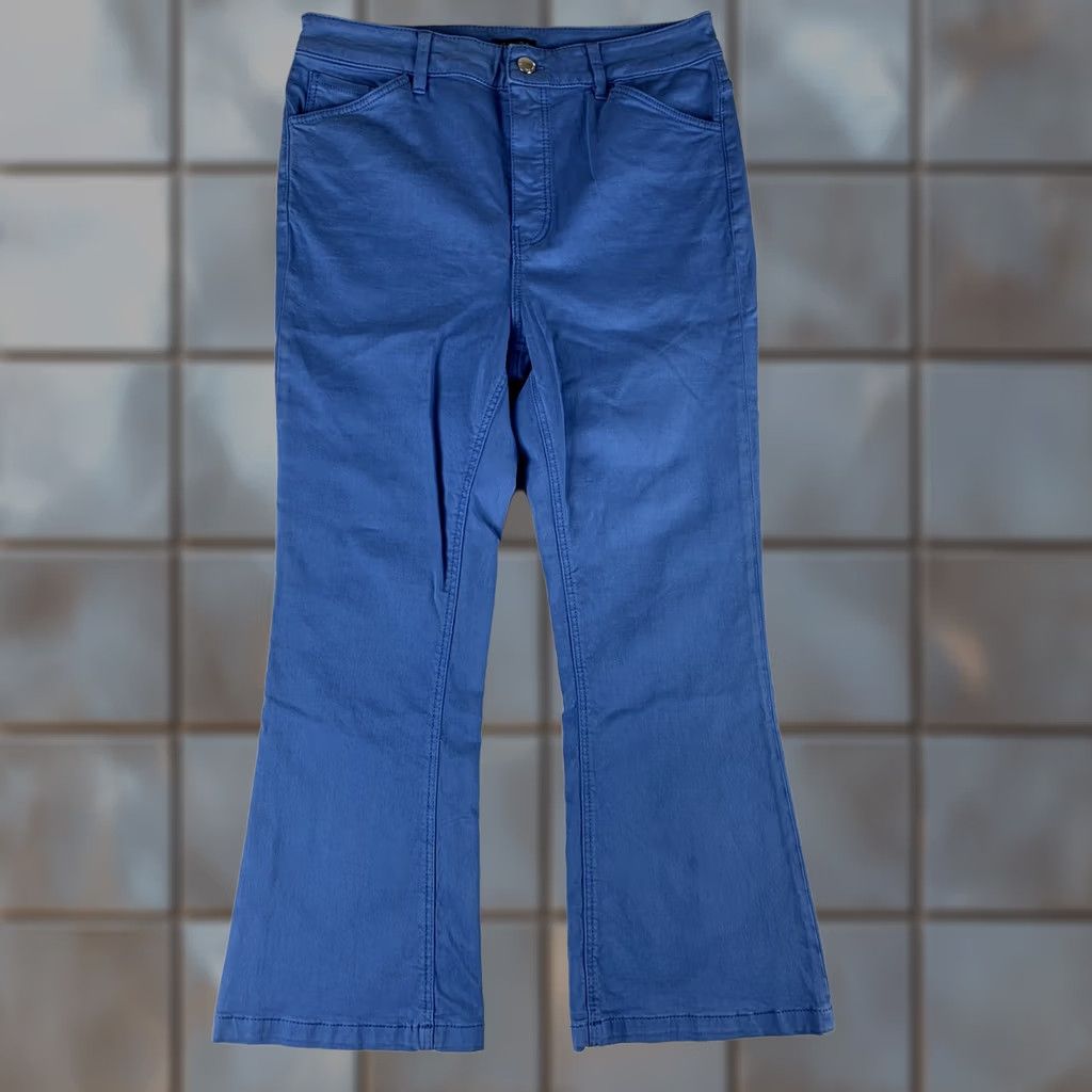 Massimo Dutti Massimo Dutti Women Pants Size 8 Skinny Fit Blue Cotton Pockets Casual 28X24 Pants Women Regular Blue 8 Skinny Fit Casual 28X24 Size 30" / US 8 / IT 44 - 1 Thumbnail