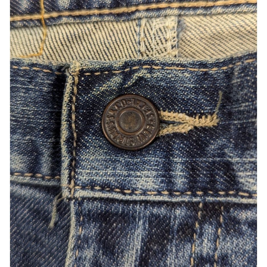 Levi's × Levi's Vintage Clothing × Vintage Vintage Levis 619 Made in Canada Orange Tab Blue Jeans Size US 40 / EU 56 - 4 Thumbnail