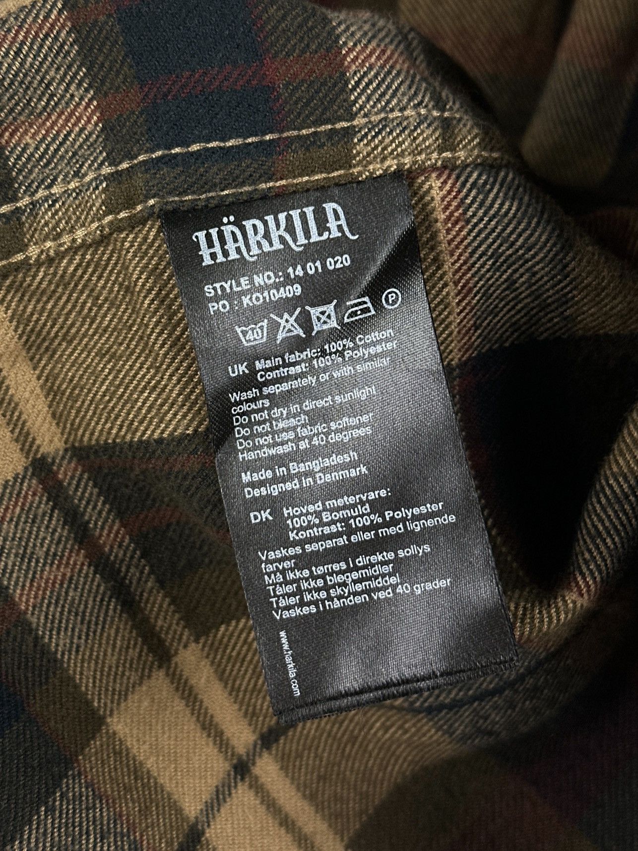 Other Harkila Pajala Shirt Long Sleeve Button Down Classic Fit Size US S / EU 44-46 / 1 - 13 Thumbnail