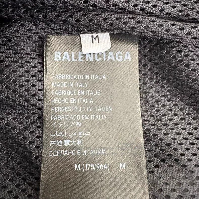 Balenciaga Balenciaga Masking Tape Letter Embroidered High Neck Zip U Size US L / EU 52-54 / 3 - 7 Thumbnail