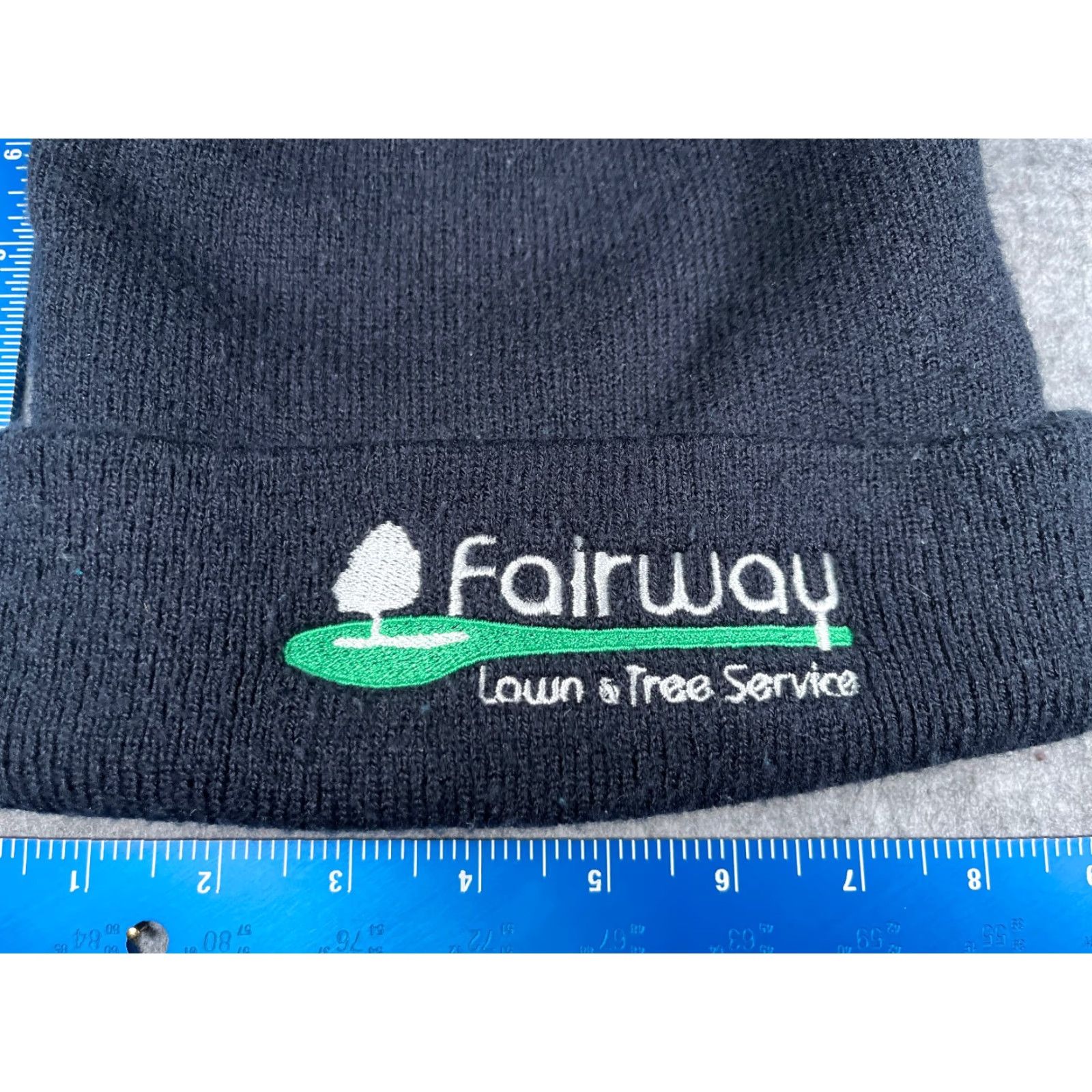 Carhartt Carhartt Beanie Hat Adult One Size Blue 100% Acrylic Knit Warm Workwear USA Logo Outdoor Ski Winter Fall Spring Summer Men Size ONE SIZE - 5 Thumbnail
