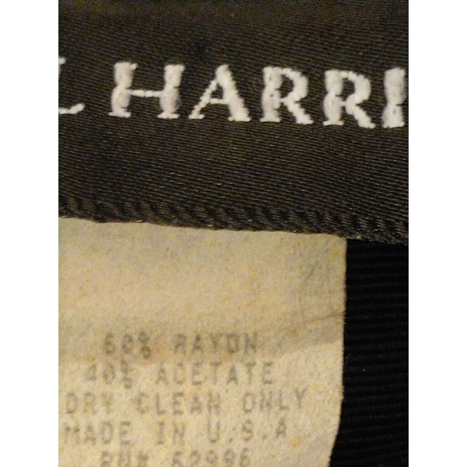 Other 90's Women's Paul Harris Black & Red Skirt Business Suit 5/6 Size M / US 6-8 / IT 42-44 - 7 Thumbnail