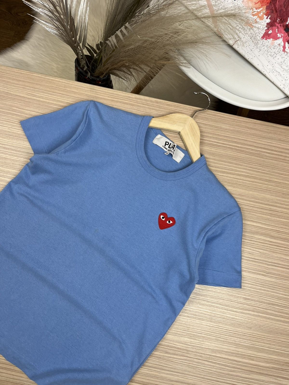 Comme des Garcons PLAY × Vintage Comme Des Garcons Cdg Play Black Heart Shirt Size US S / EU 44-46 / 1 - 2 Thumbnail