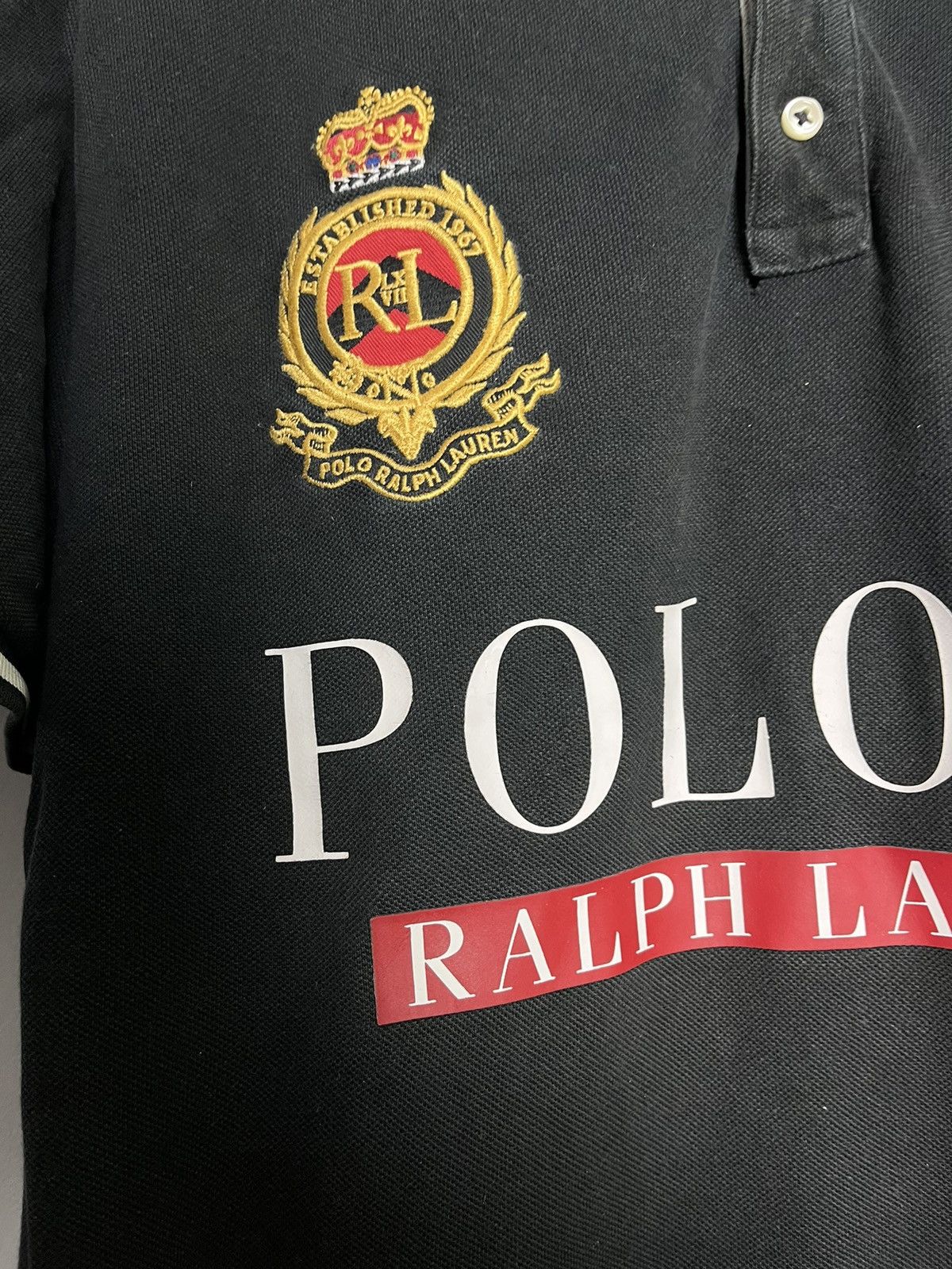 Ralph Lauren Polo Ralph Lauren big logo tshirt vintage y2k chief keef Size US L / EU 52-54 / 3 - 6 Thumbnail