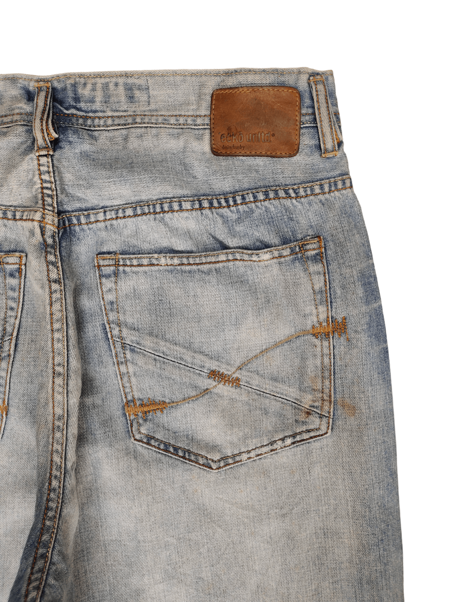Ecko Unltd. Baggy Jeans Ecko Unltd Light Wash Denim Wide Leg Y2k Size US 36 / EU 52 - 4 Thumbnail