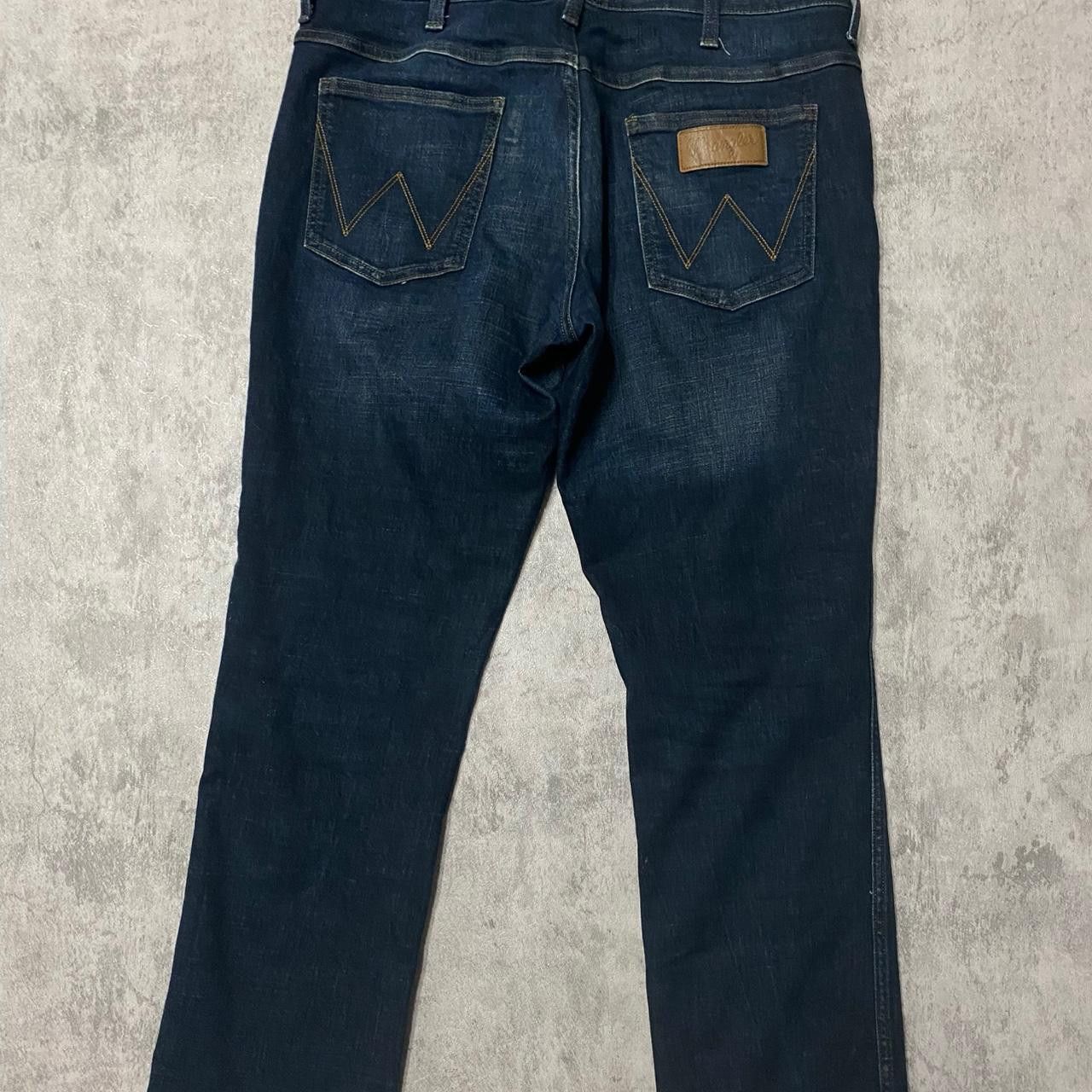 Wrangler Wrangler men's blue denim jeans #denim Size US 34 / EU 50 - 1 Thumbnail