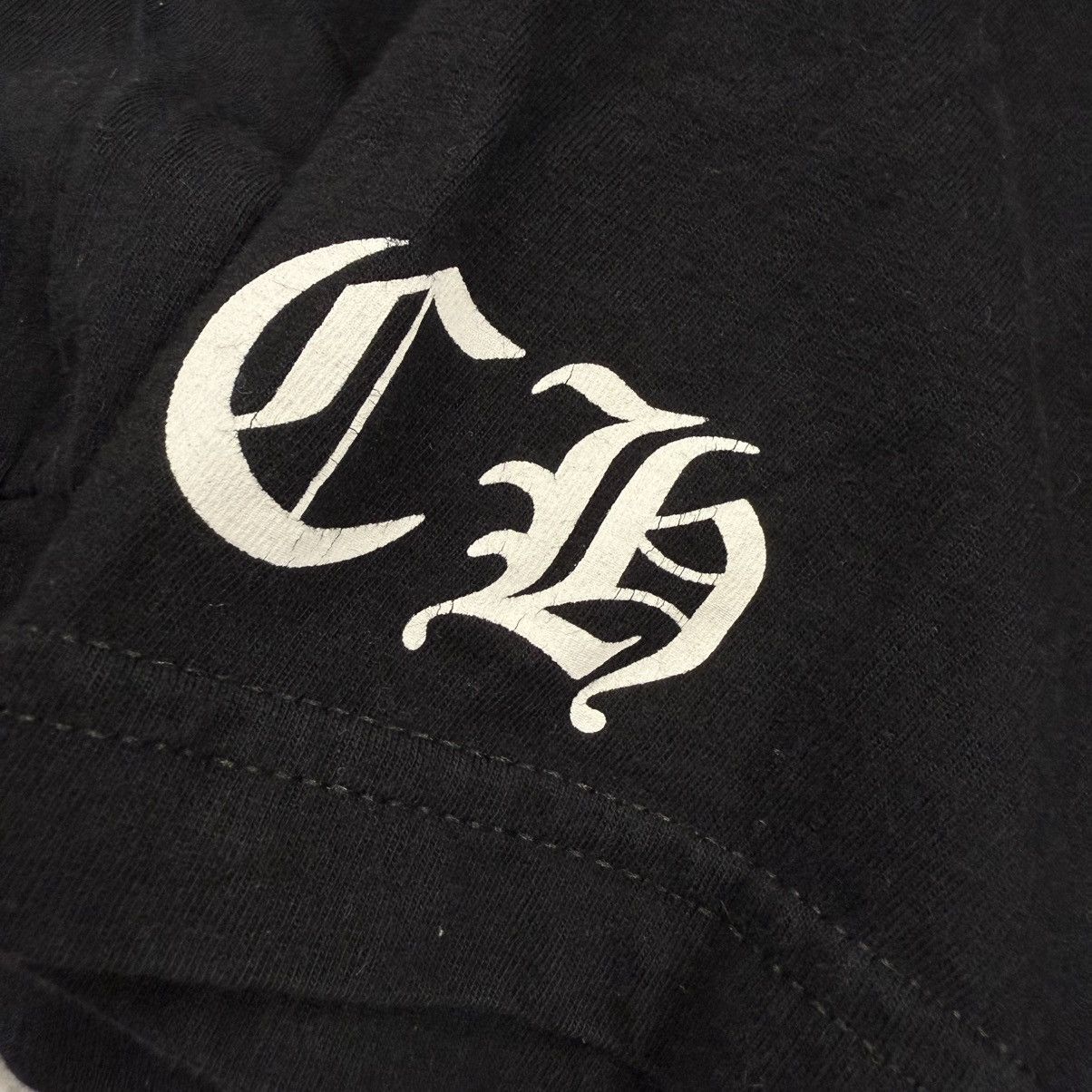 Chrome Hearts Chrome Hearts Vintage Jumbo Cross ‘Black’ Longsleeve Size US S / EU 44-46 / 1 - 7 Thumbnail