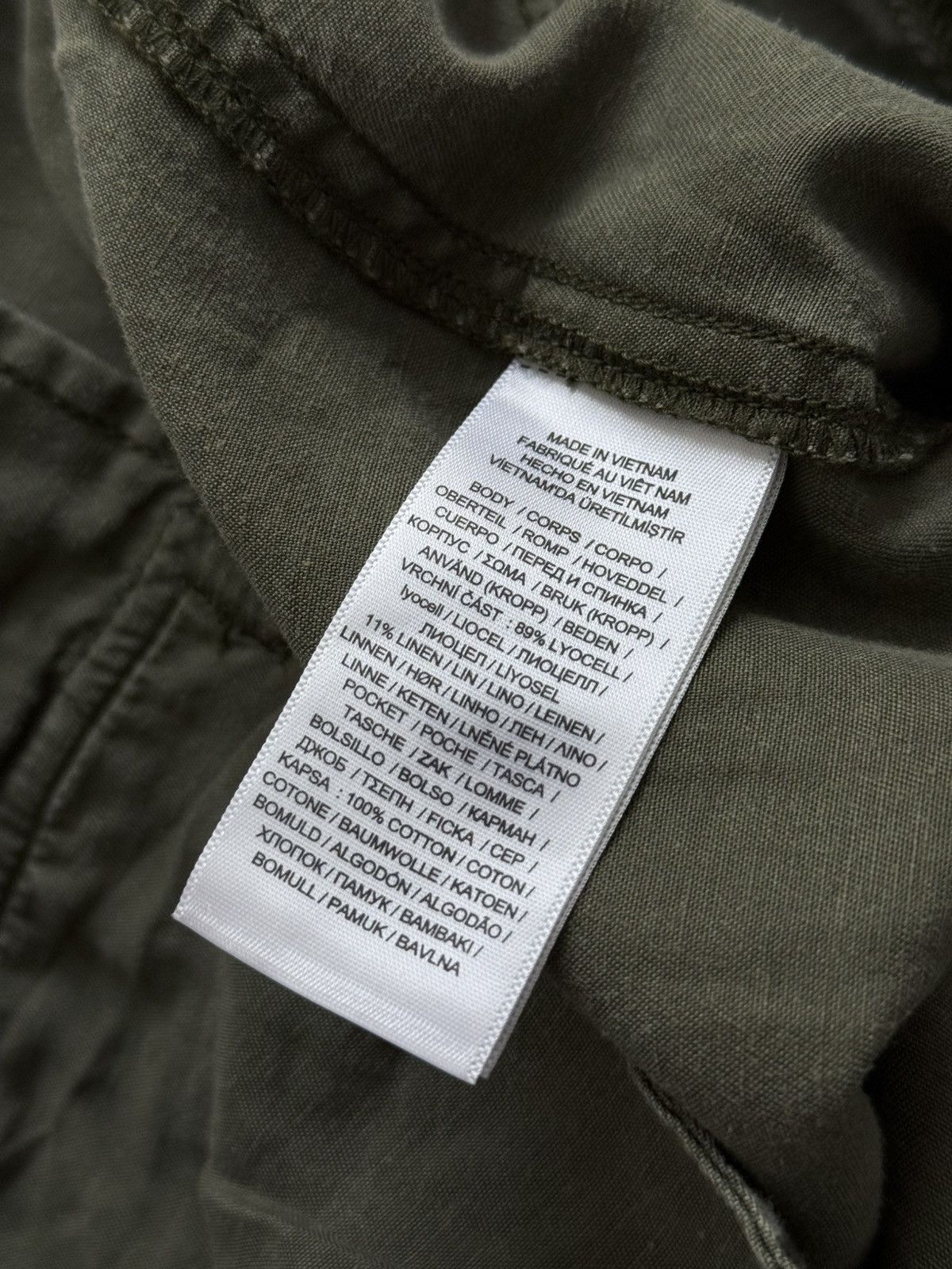 Polo Ralph Lauren Vintage Polo Ralph Lauren Denim Supply Military Cargo Pants Size US 30 / EU 46 - 13 Thumbnail