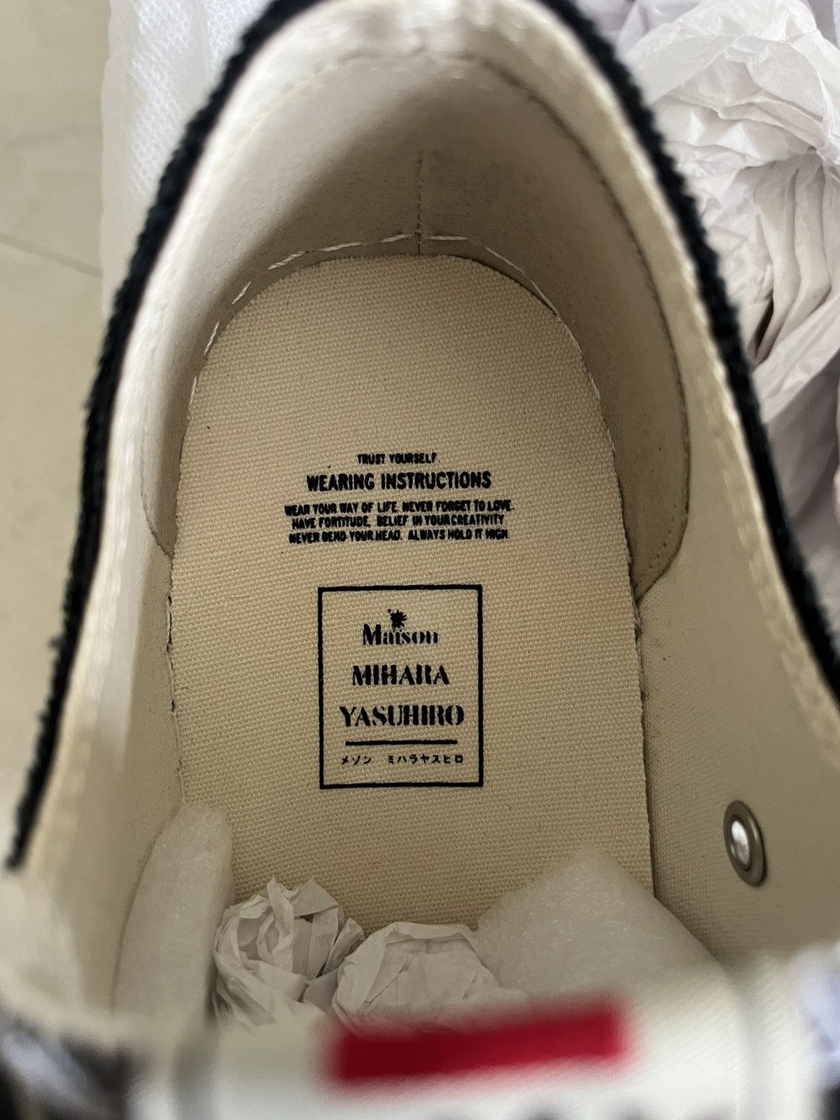 Maison MIHARA YASUHIRO Madison Mihara Yasuhiro Peterson OG Sole Canvas Low Size US 9 / EU 42 - 14 Thumbnail