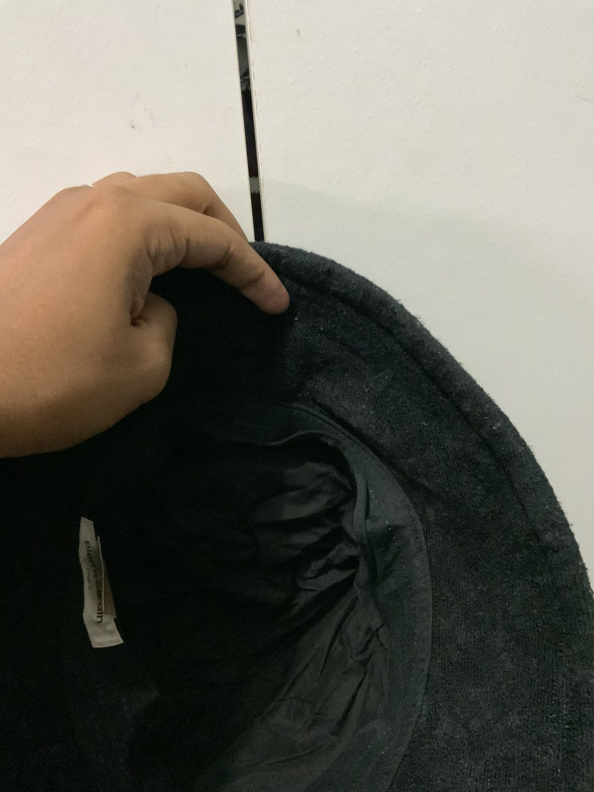 Japanese Brand Pierre Cardin Paris Mohair Bucket Hat Size ONE SIZE - 7 Thumbnail