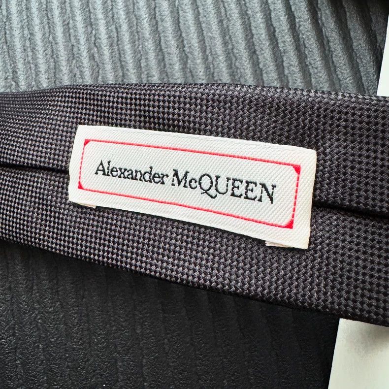 Alexander McQueen Alexander Mcqueen Label tie Size ONE SIZE - 5 Thumbnail