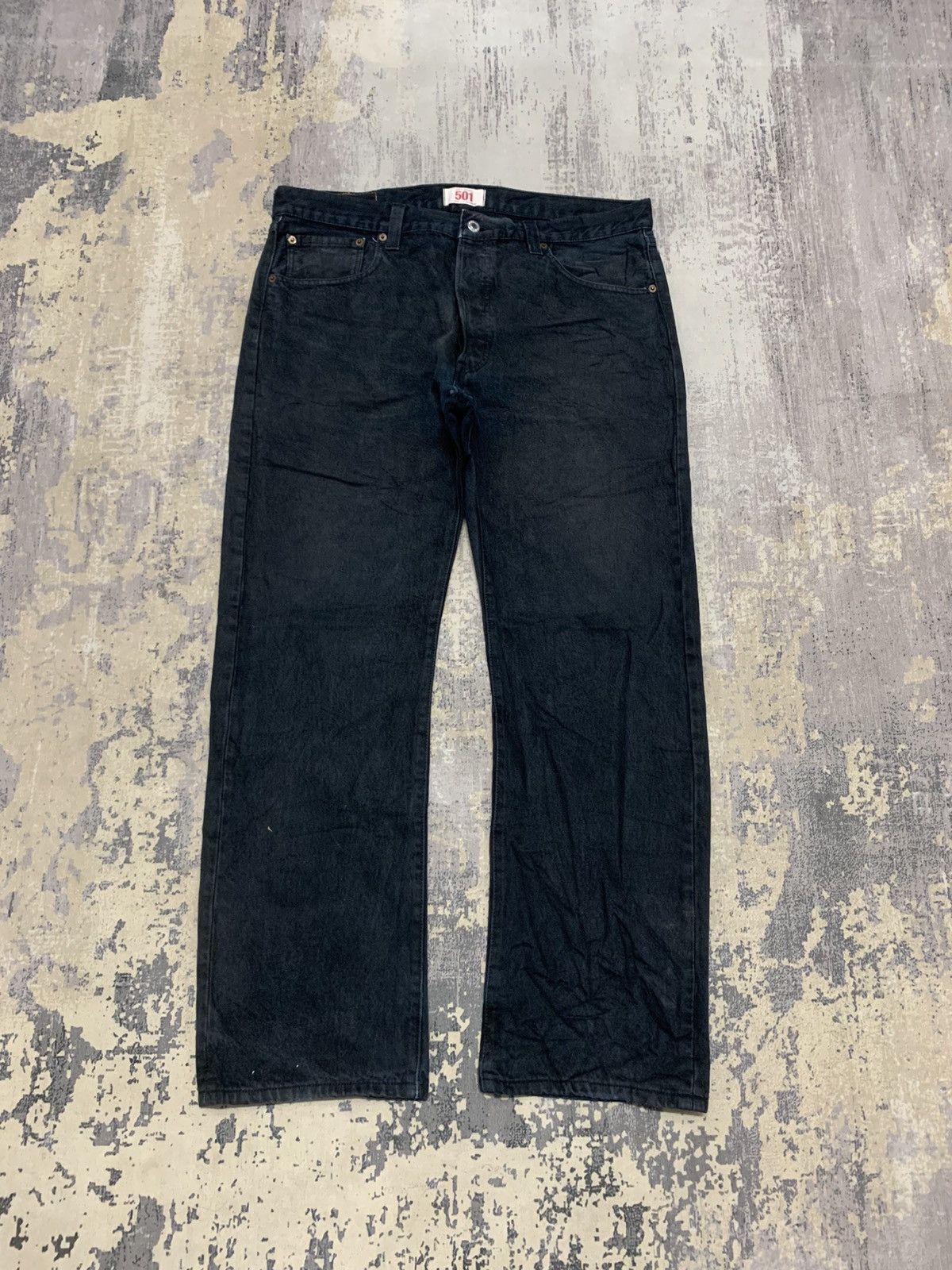 Levi's Vintage 90s Levi's 501 Black Wash Jeans Size US 36 / EU 52 - 1 Thumbnail