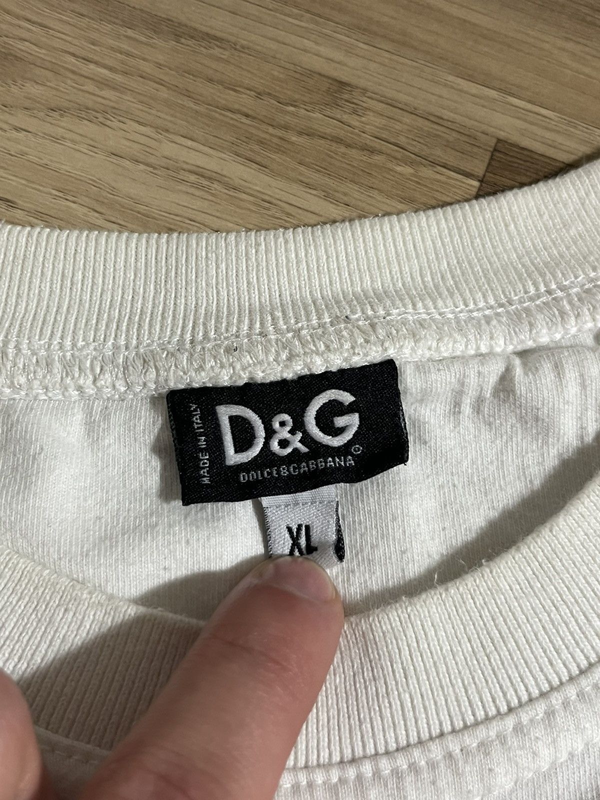 Dolce & Gabbana Vintage Dolce & Gabbana Longsleeve T Shirt Center Logo Size US M / EU 48-50 / 2 - 6 Thumbnail