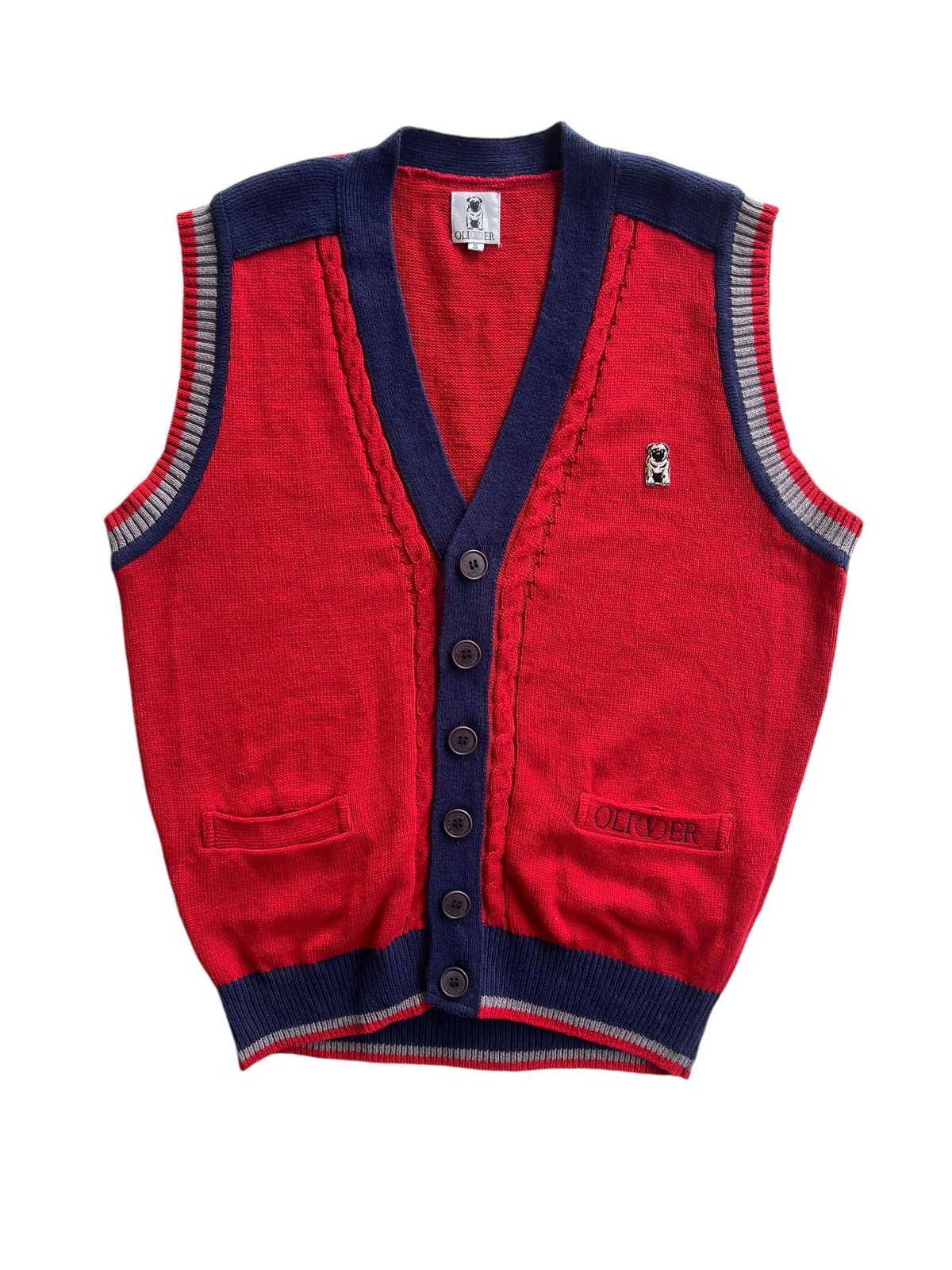 s.Oliver Oliver Valentino knitted Waist Vest Size US S / EU 44-46 / 1 - 1 Thumbnail