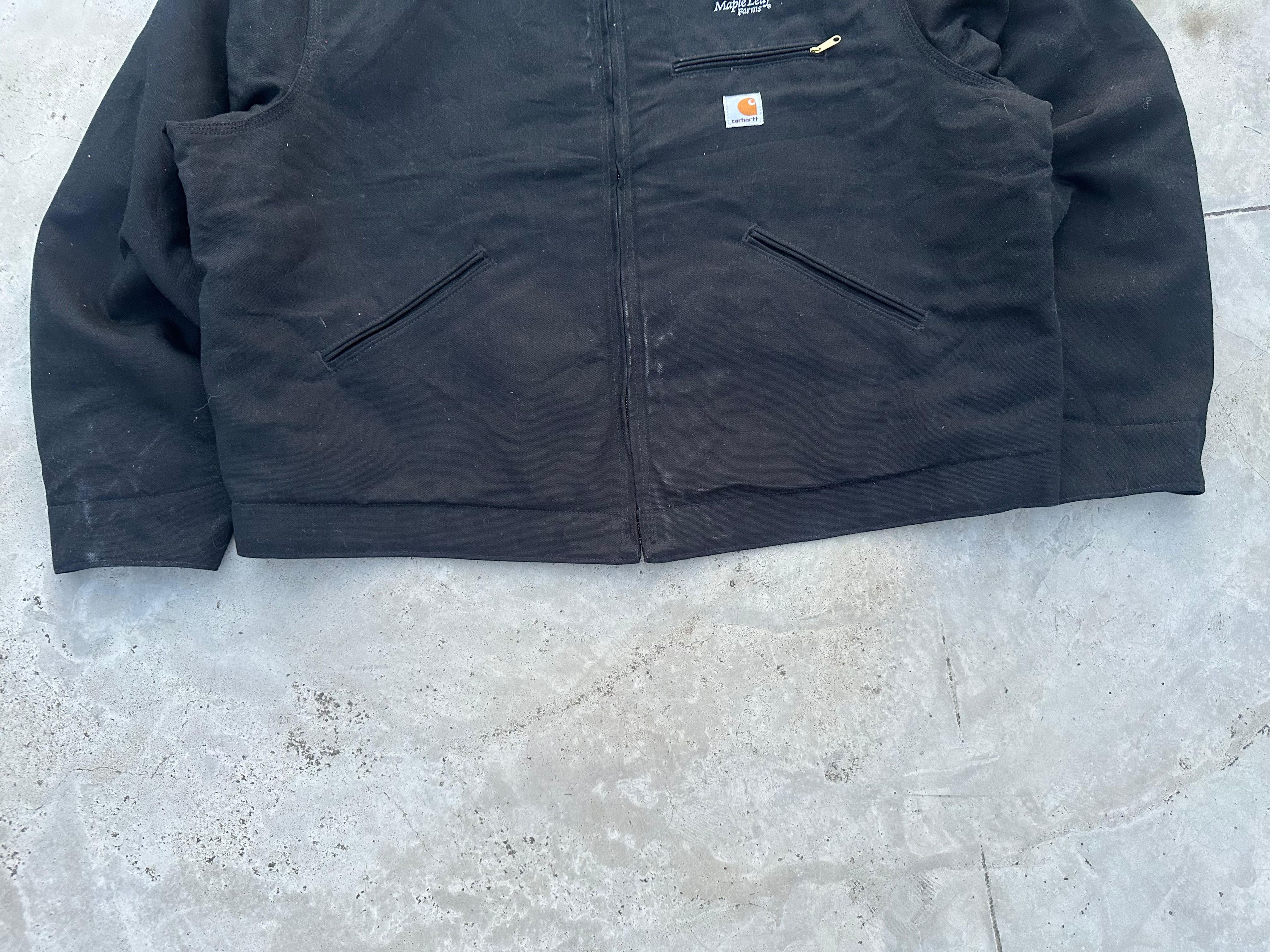 Carhartt Vintage Carhartt Detroit Jacket J001 BLK Size US XXL / EU 58 / 5 - 4 Thumbnail
