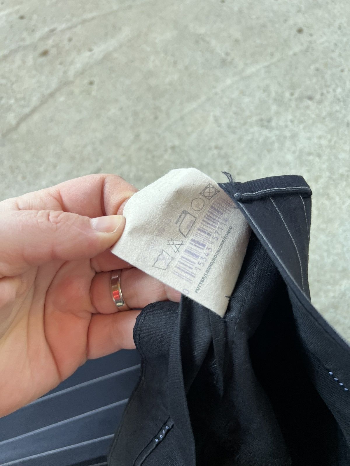 Hugo Boss Hugo Boss Made In USA Vintage Suit Size 40L - 12 Thumbnail
