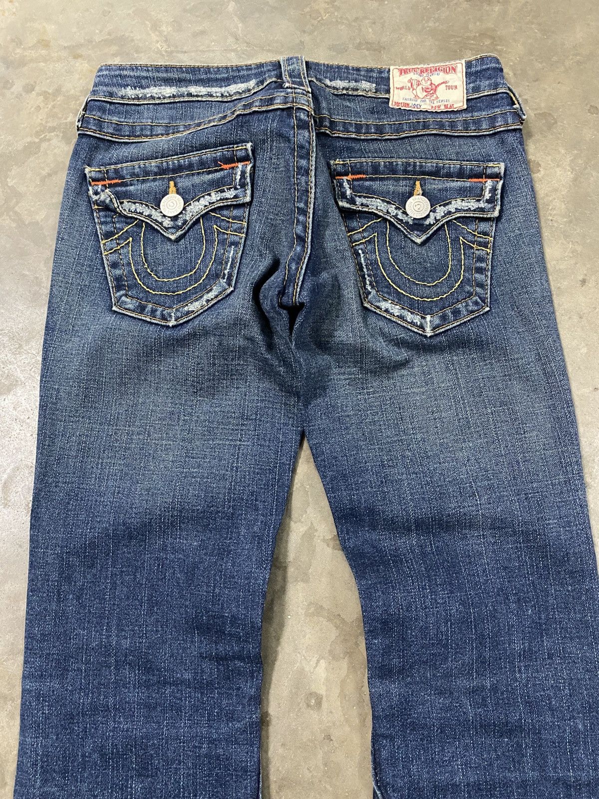 Jean × True Religion × Vintage Flare Jeans True Religion Section Joey @222 Size 26" / US 2 / IT 38 - 2 Thumbnail