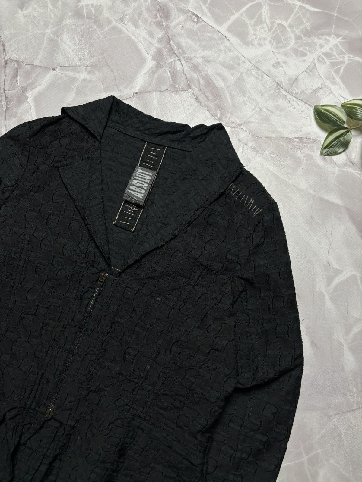 Other ABSOLUT by Zebra Jacket Avant Garde Textured Black Size 2 Size M / US 6-8 / IT 42-44 - 4 Thumbnail
