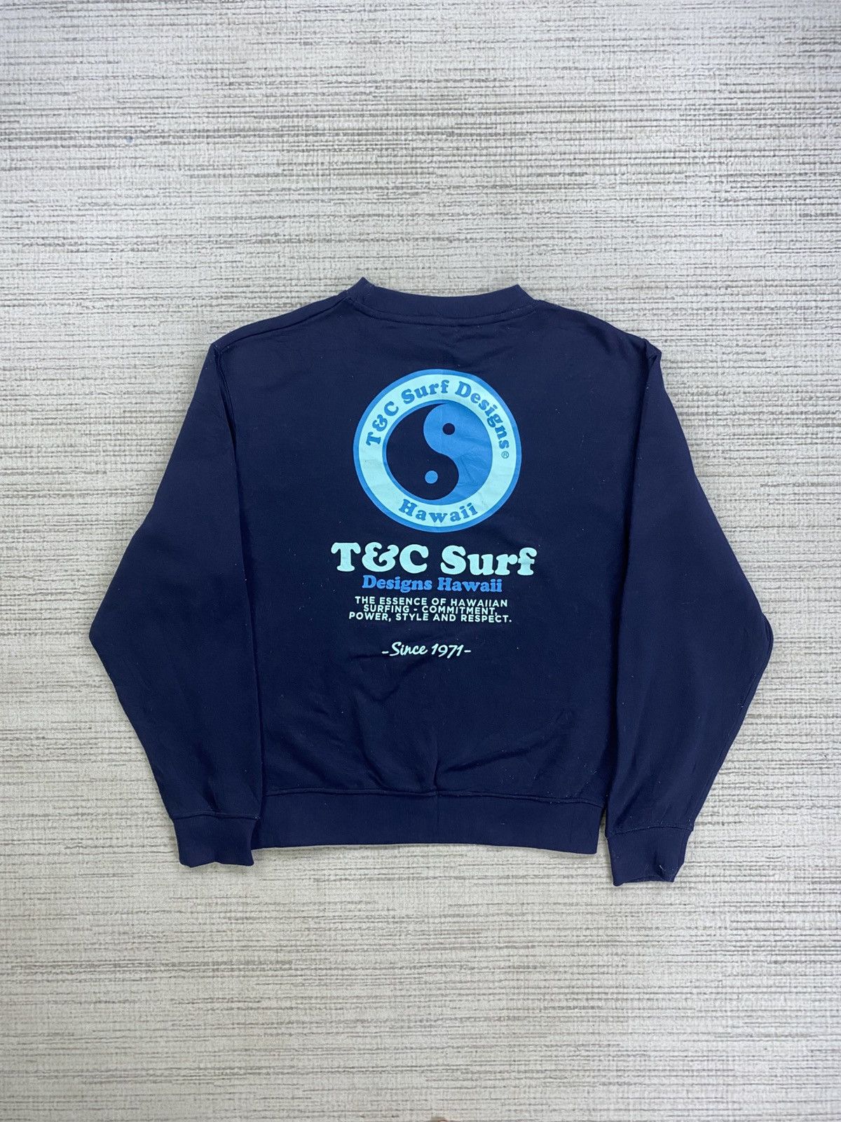 Japanese Brand 🔥T&C Surf Design Hawaii Big Logo Sweatshirt Size US M / EU 48-50 / 2 - 1 Thumbnail