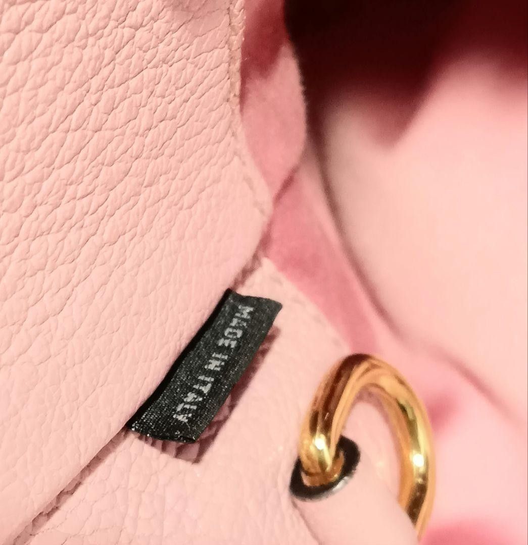 Miu Miu Miu Miu - Pink Goat Leather Handbag Shoulder Bag Vintage Size ONE SIZE - 8 Thumbnail