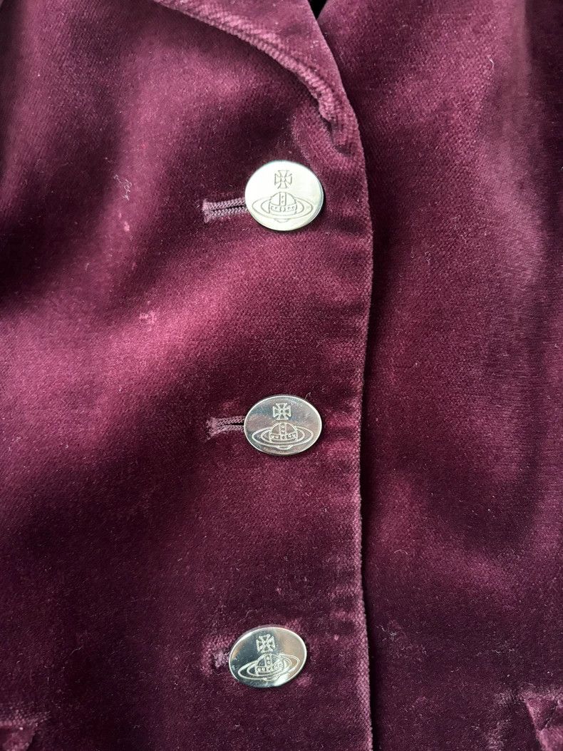 Vivienne Westwood vivienne westwood Rare silver three-button red velvet shor Size M / US 6-8 / IT 42-44 - 6 Thumbnail