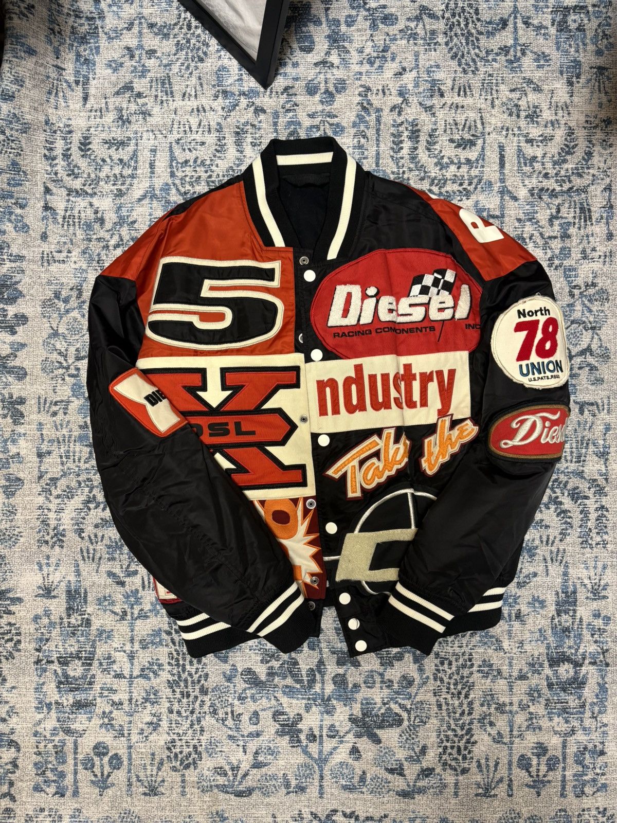 Diesel Diesel Multi Patch Bomber Size US XL / EU 56 / 4 - 1 Thumbnail