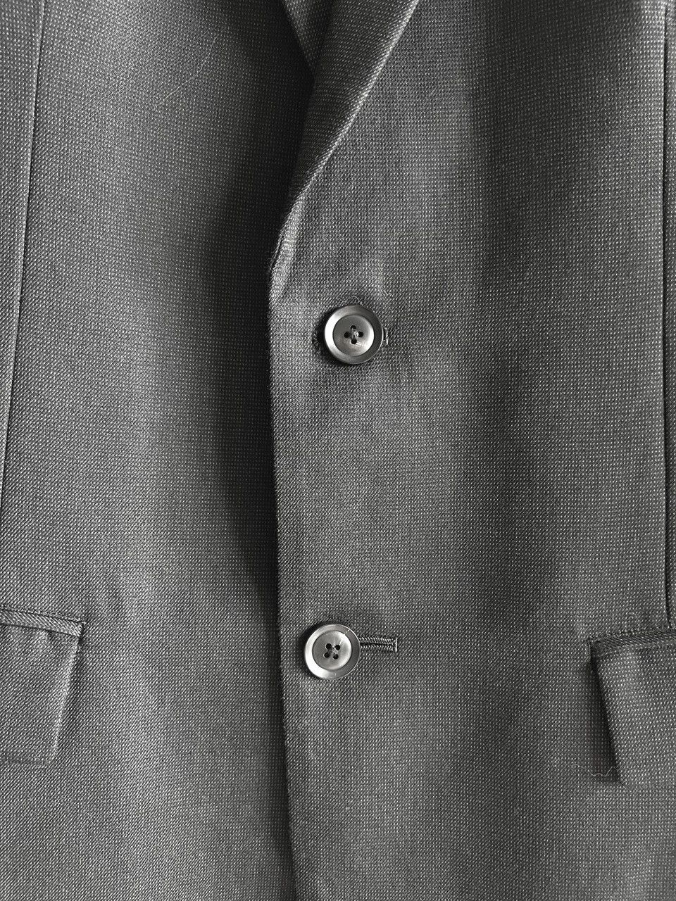 Yohji Yamamoto Yohji Yamamoto Textured Tailored Jacket with Paisley Lining Size US L / EU 52-54 / 3 - 4 Thumbnail