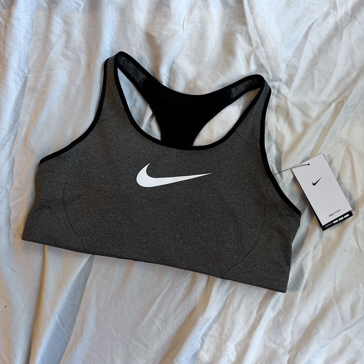 Nike Grey Nike sports bra Size XL / US 12-14 / IT 48-50 - 1 Thumbnail
